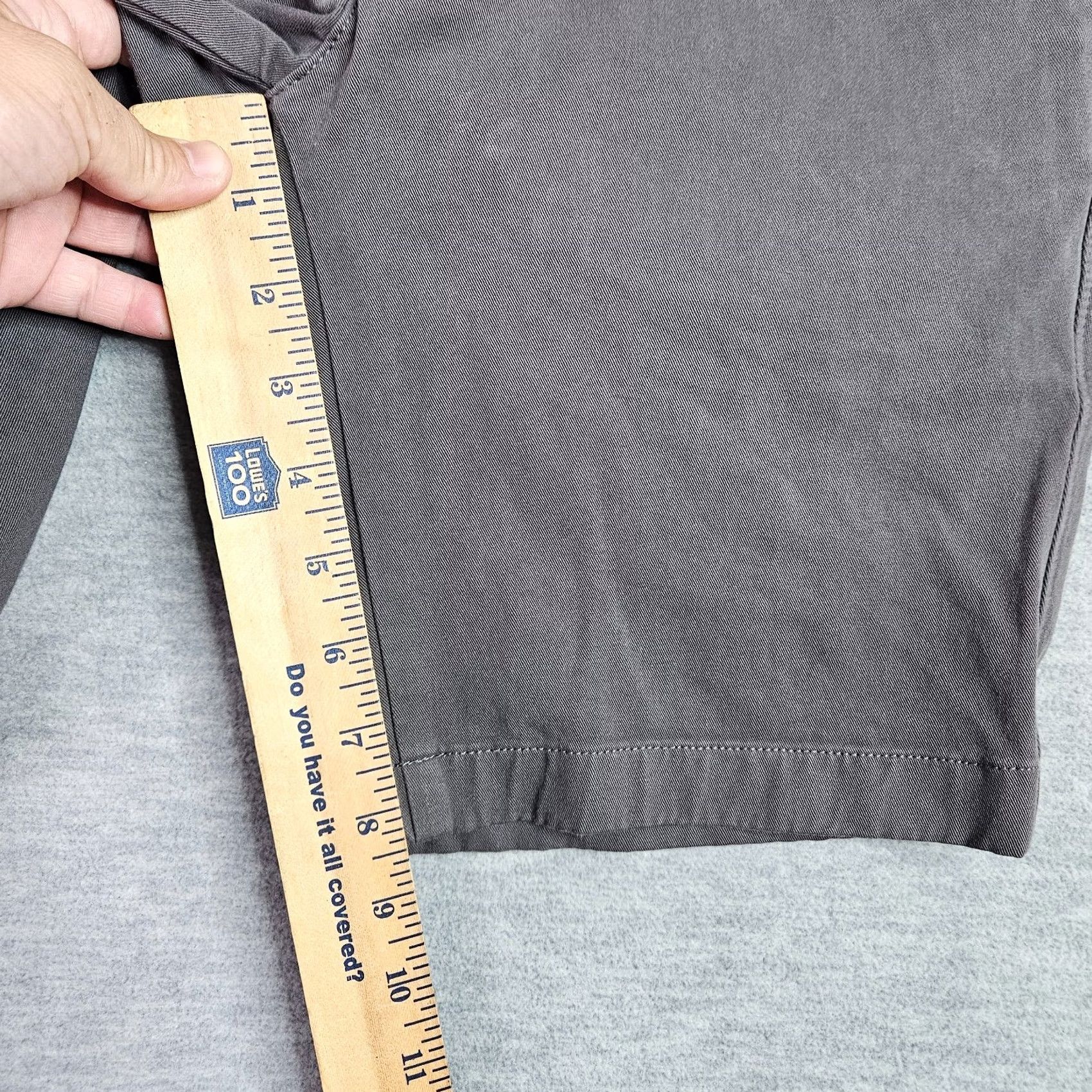 Everlane Everlane Men’s Cotton Flat Front Chino Gray Pockets Short Size 28 Size US 28 / EU 44 - 4 Thumbnail