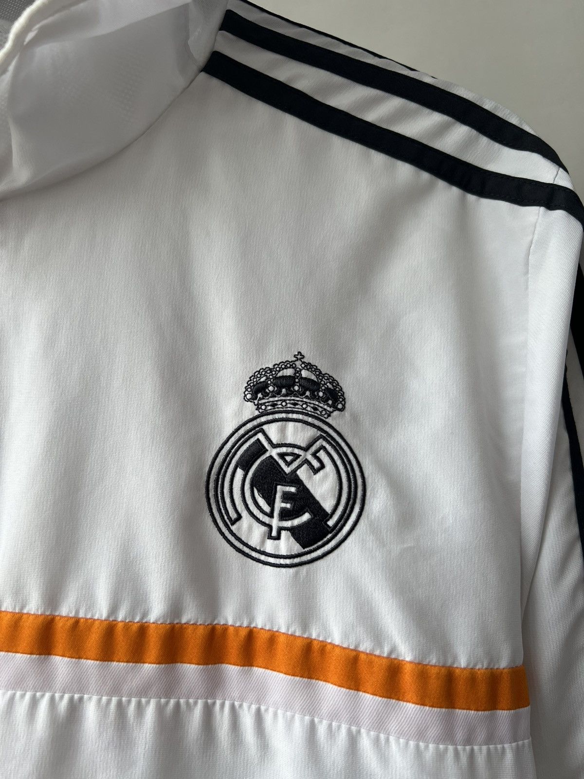 Adidas 2013 REAL MADRID TRAINING TRAVEL SOCCER FOOTBALL JACKET SZ L Size US L / EU 52-54 / 3 - 7 Thumbnail