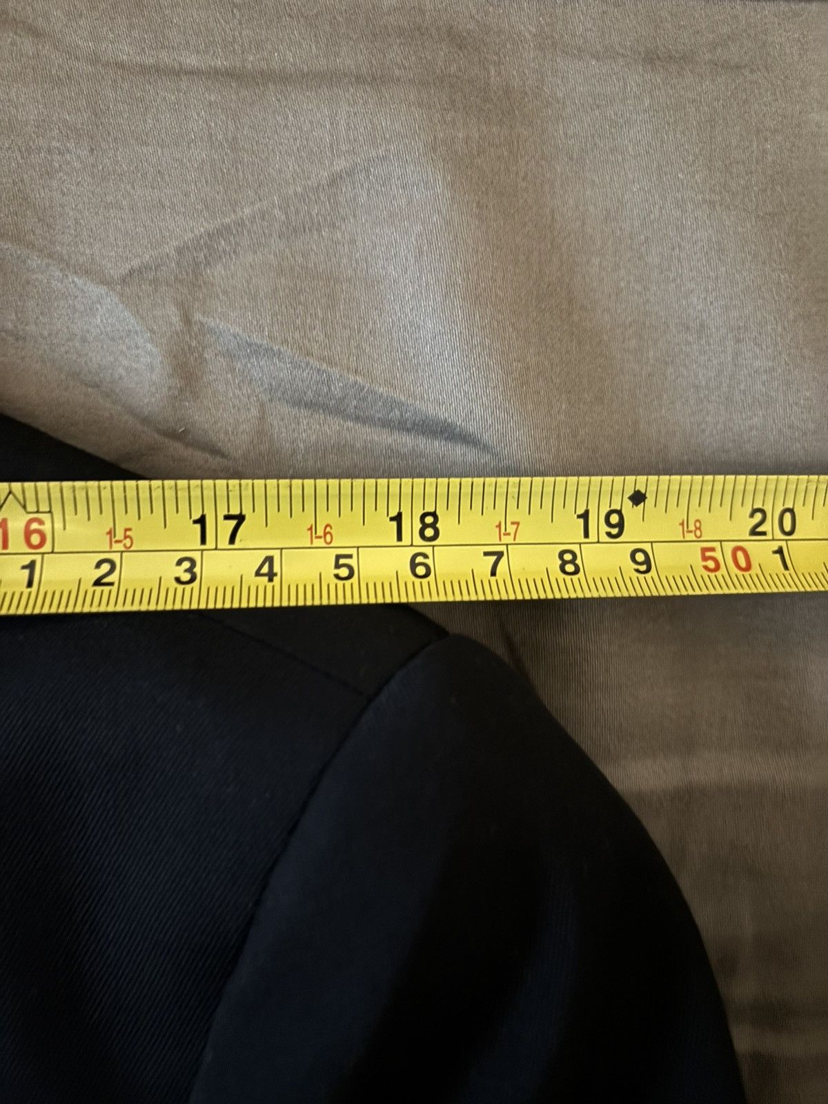 Comme des Garcons Homme Plus COMME DES GARCONS HOMME PLUS NAVY DOUBLE BREASTED BLAZER Size 42L - 10 Thumbnail