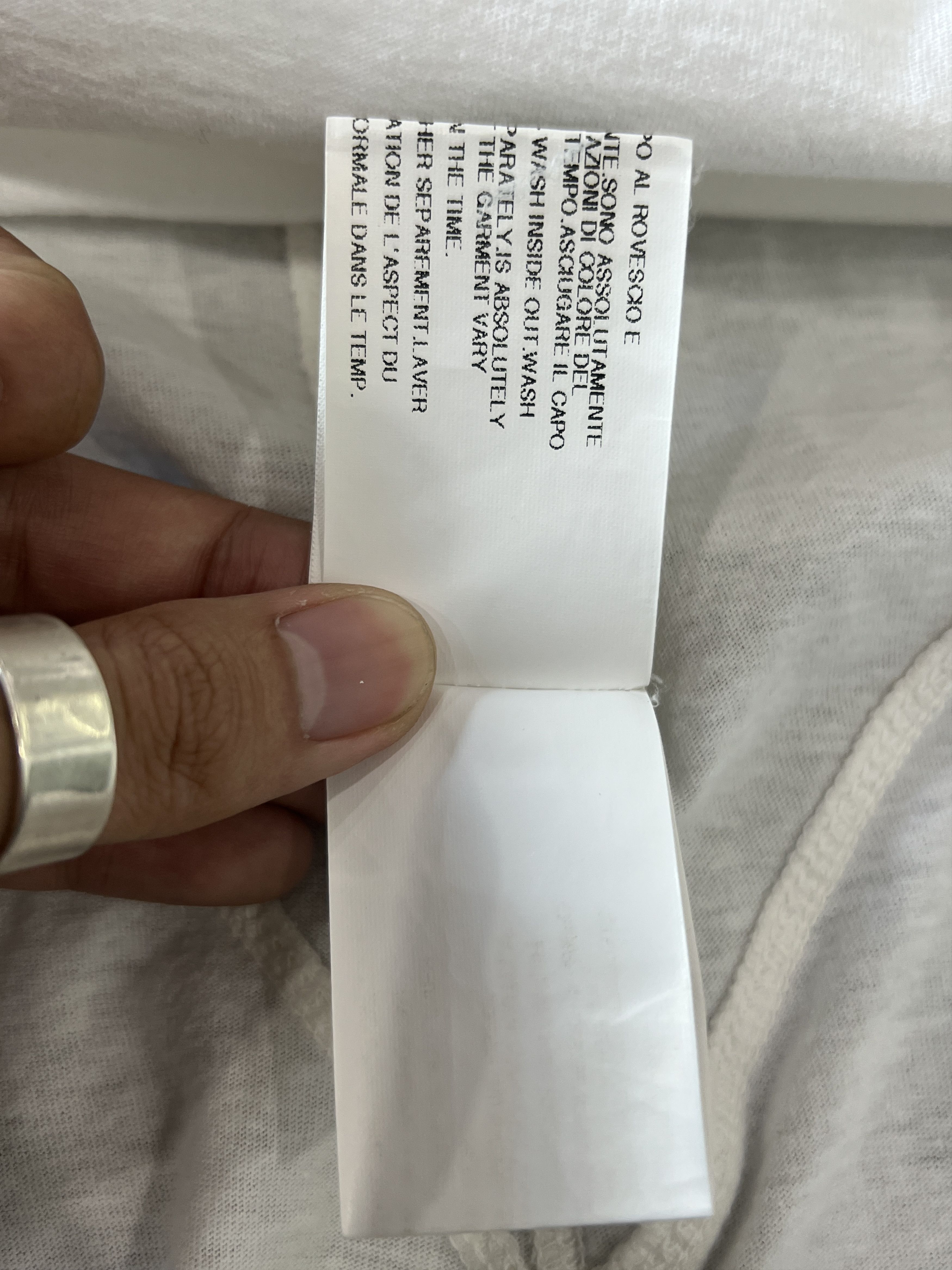 Rick Owens Drkshdw Rick Owens Level T-Shirt signature jersey White XL Size US XL / EU 56 / 4 - 13 Thumbnail