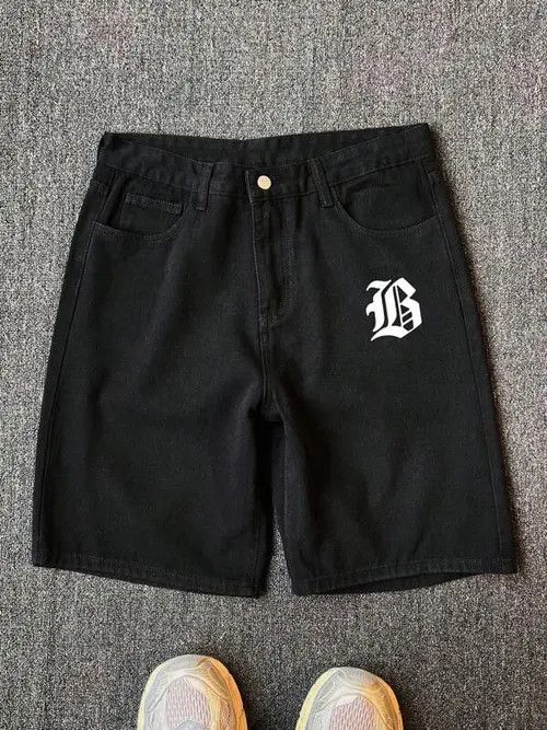 Japanese Brand DRIP drill jeans Y2K denim shorts Size US 34 / EU 50 - 1 Thumbnail