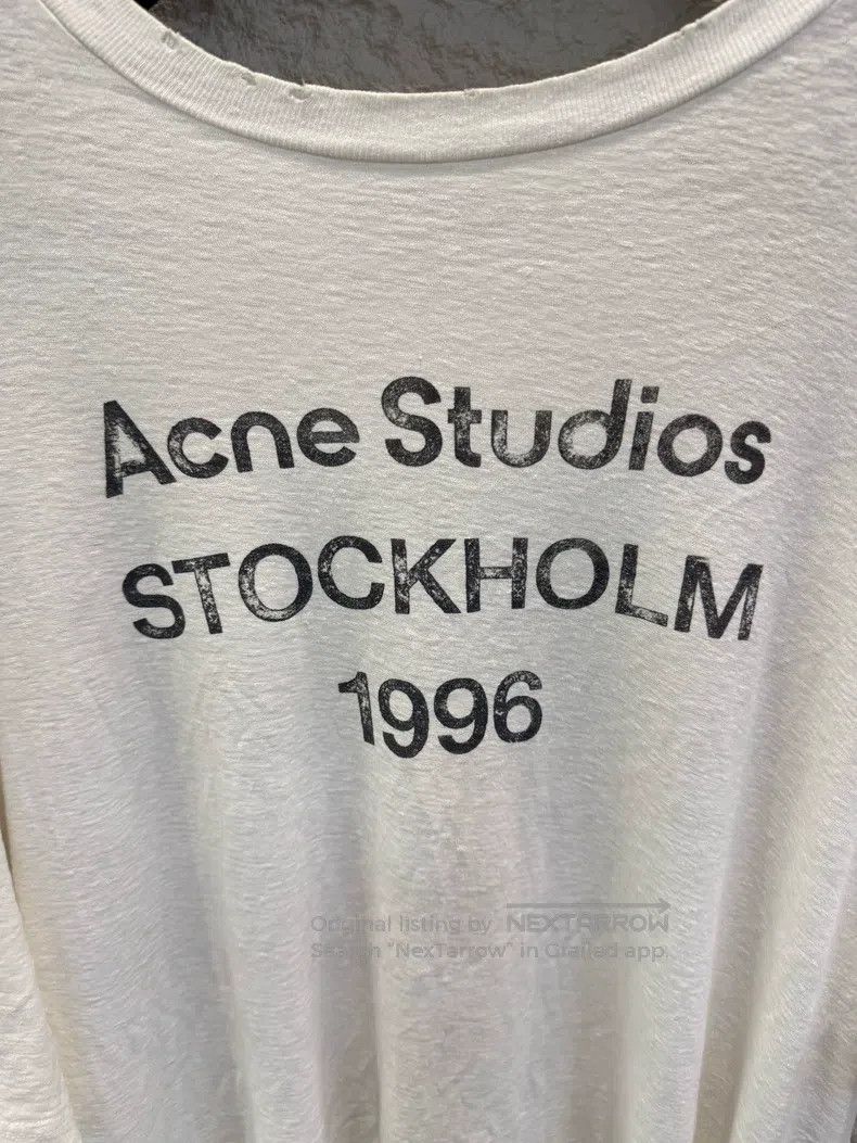 Acne Studios Acne Studios 1996 Series Mud Dyed Short Sleeve T-Shirt Size US S / EU 44-46 / 1 - 2 Thumbnail