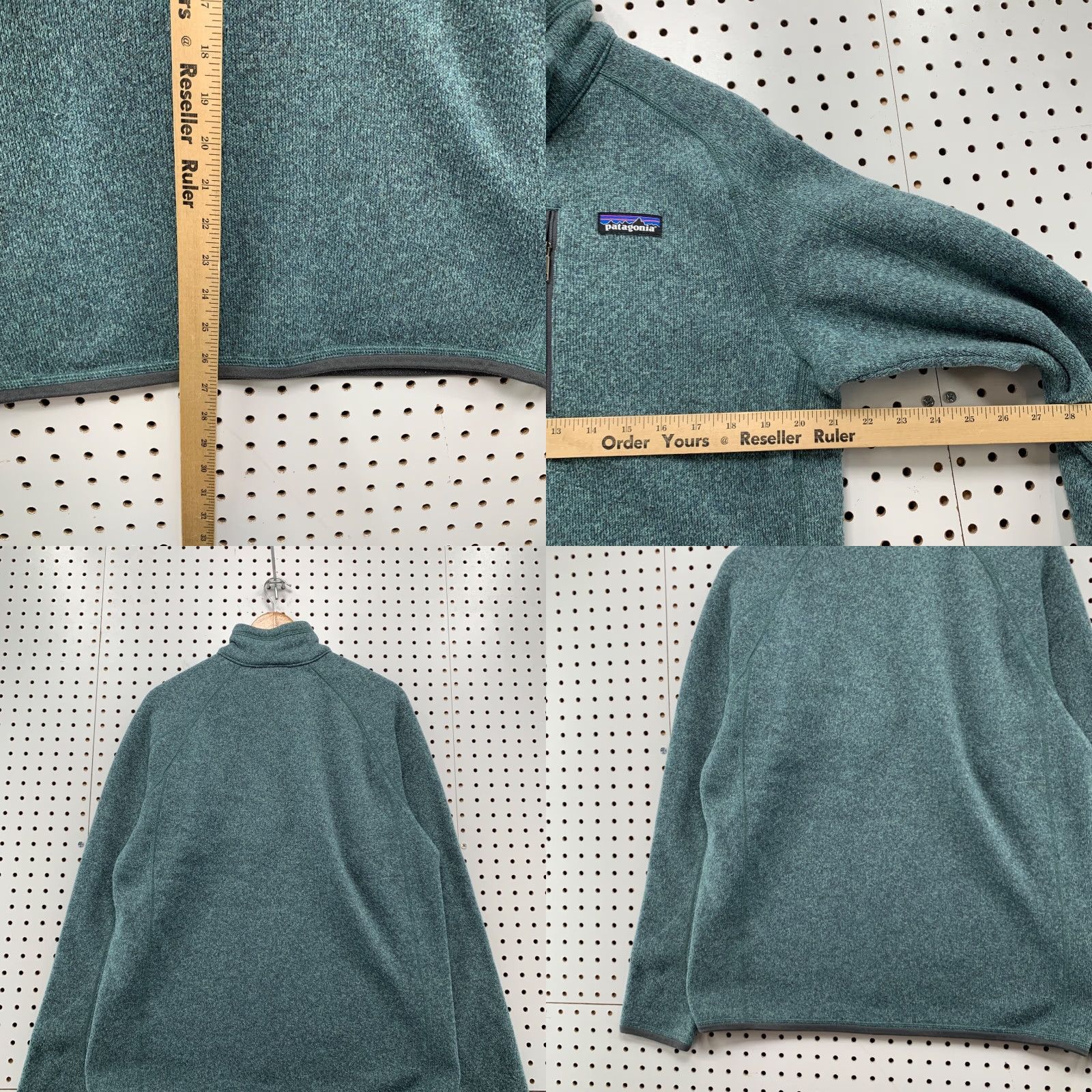 Patagonia Patagonia Pullover Mens Medium Green Fleece 1/4 Zip Better Sweater Size US M / EU 48-50 / 2 - 9 Thumbnail