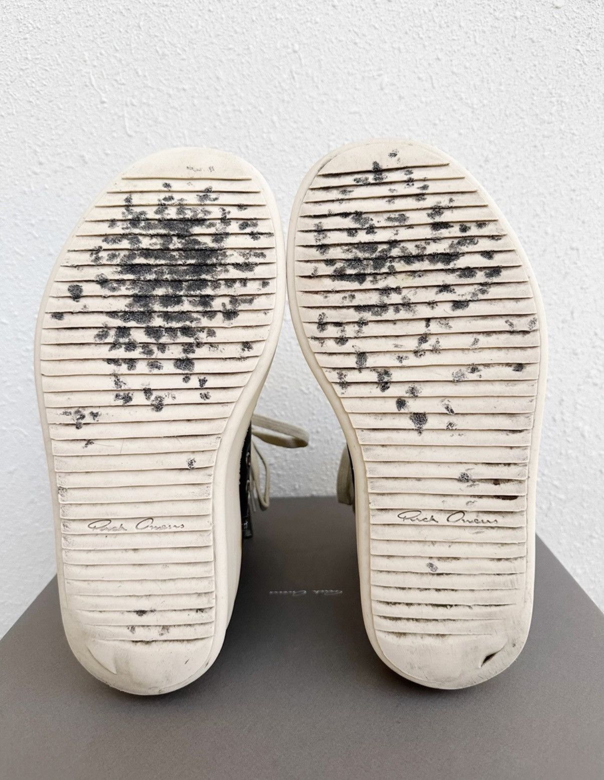 Rick Owens Rick Owens Mainline Leather High-Top Turbo Cyclops 24SS Size US 8 / EU 41 - 8 Thumbnail