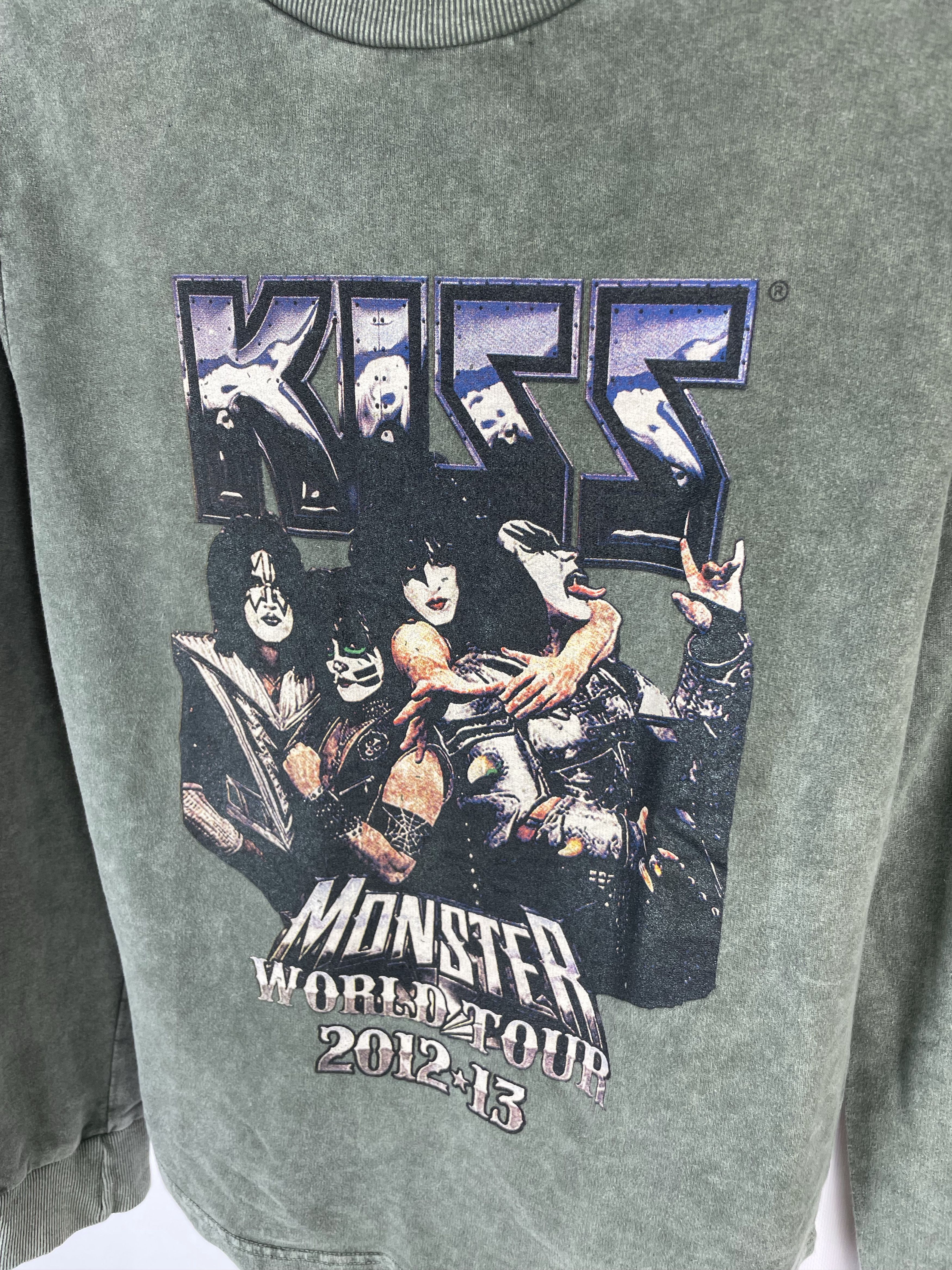 Band Tees × KISS Kiss Sweatshirt Big Logo Size US M / EU 48-50 / 2 - 4 Thumbnail