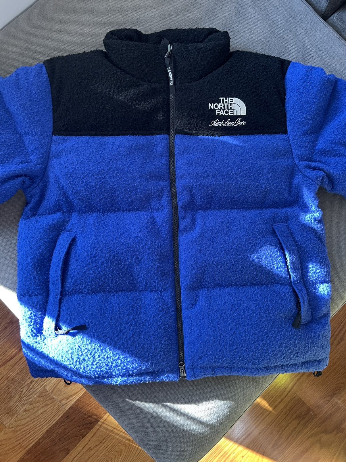 TNF × Aime Leon Dore】Nuptse Jacket【L】青