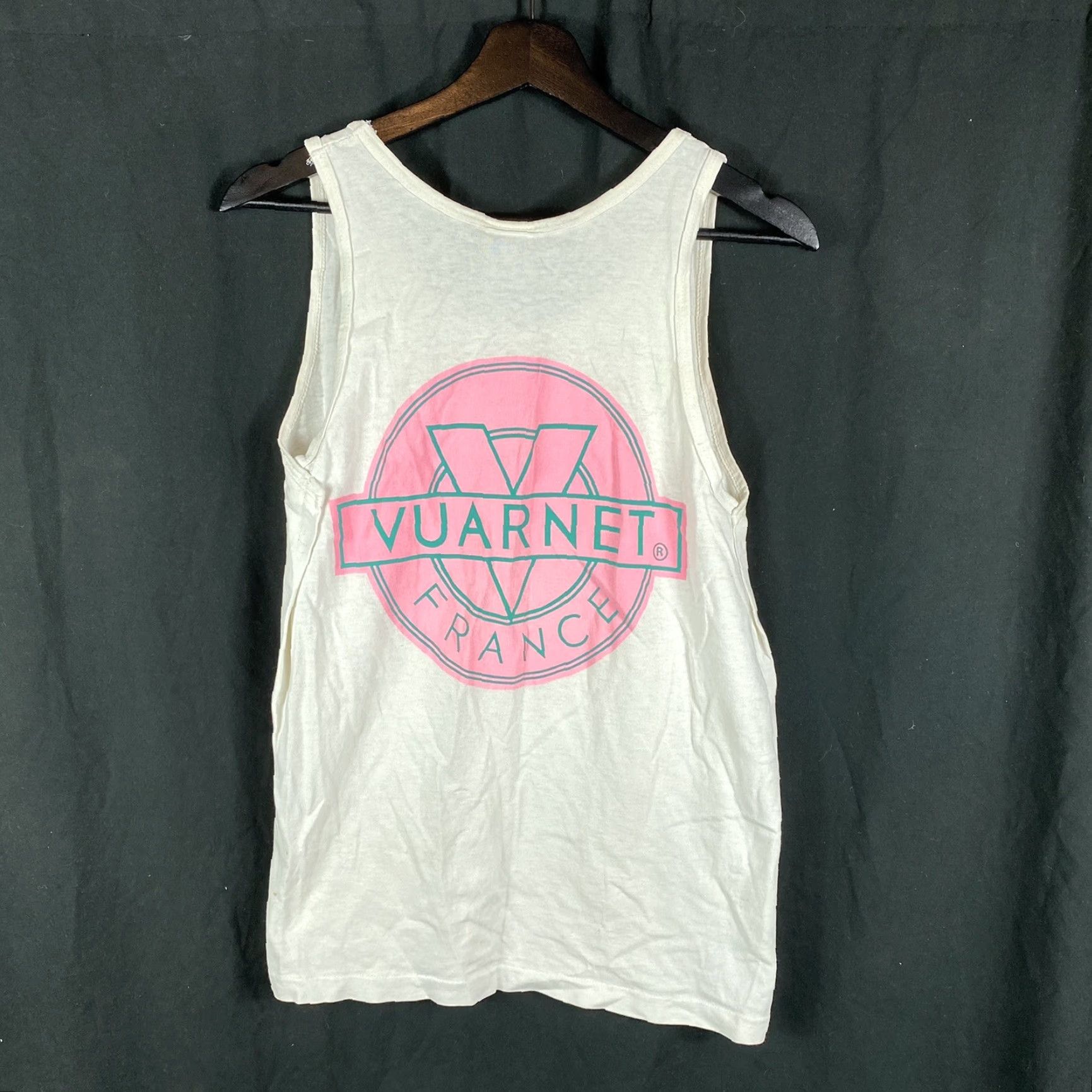 Vintage VINTAGE Vuarnet France Tank Top T-shirt M Medium 1990s Men/Mens? Size US M / EU 48-50 / 2 - 3 Thumbnail