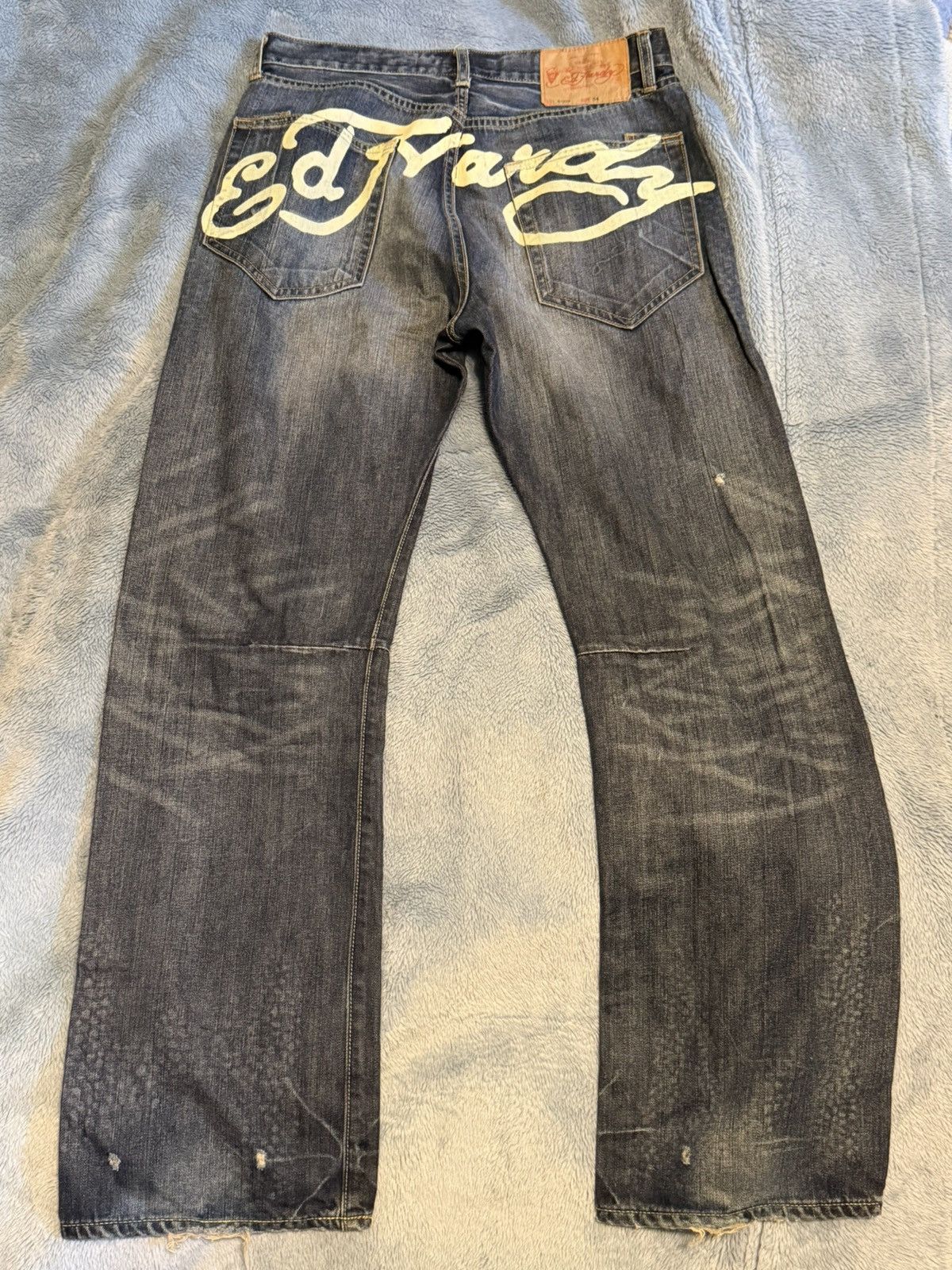 Ed Hardy Ed Hardy Dragon Studded Jeans Size US 34 / EU 50 - 5 Thumbnail
