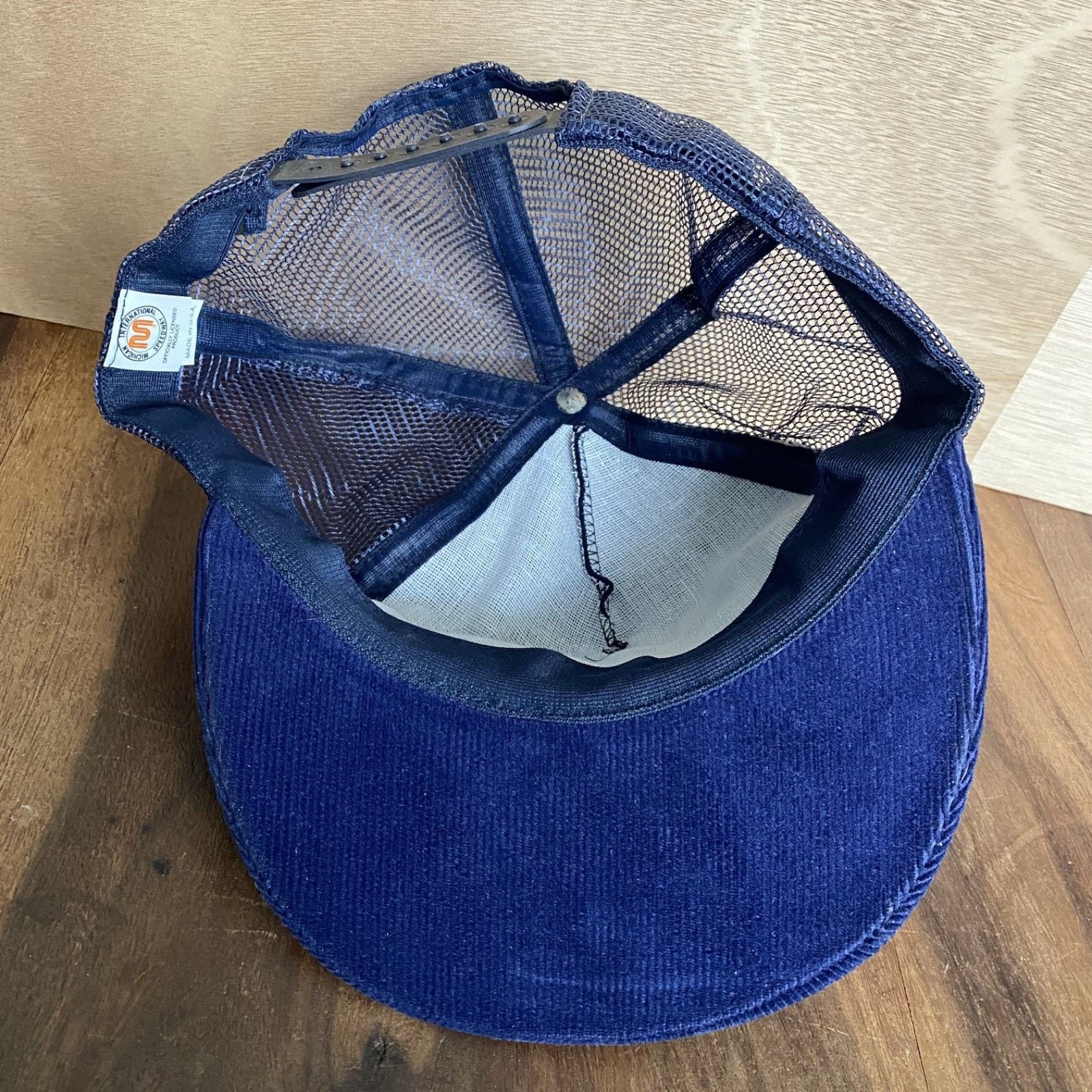 Other Vtg Michigan International Speedway Corduroy Trucker Hat Cap Size ONE SIZE - 5 Thumbnail