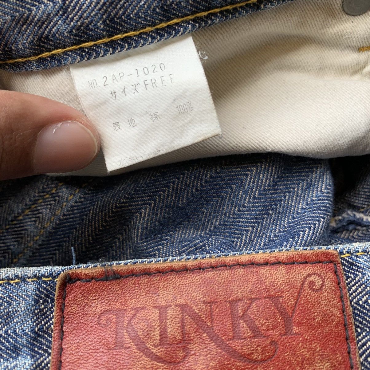 Hysteric Glamour × If Six Was Nine × Japanese Brand Rare🔥 Hysteric Glamour Patch embroidery Flared Denim Jeans Size US 30 / EU 46 - 12 Thumbnail