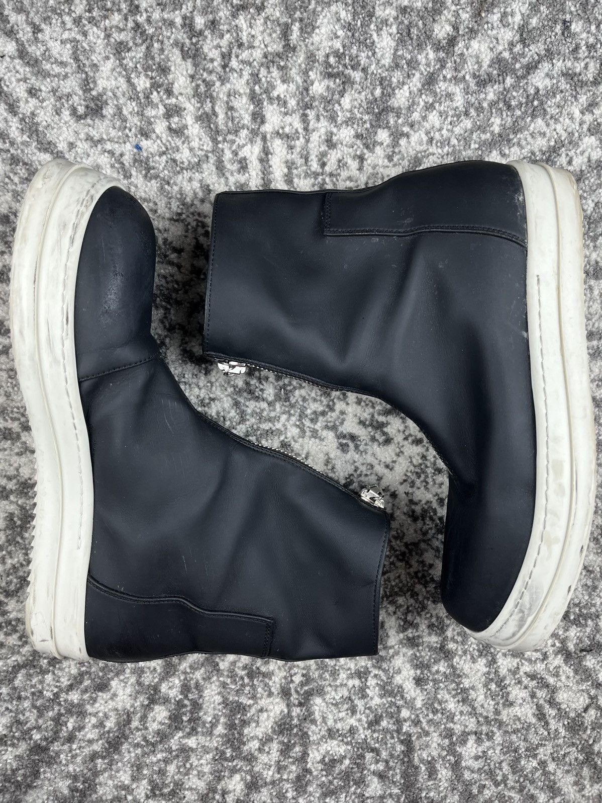 Rick Owens FW20 Rick Owens Zip Front Sneaker Boots Size US 9 / EU 42 - 2 Thumbnail