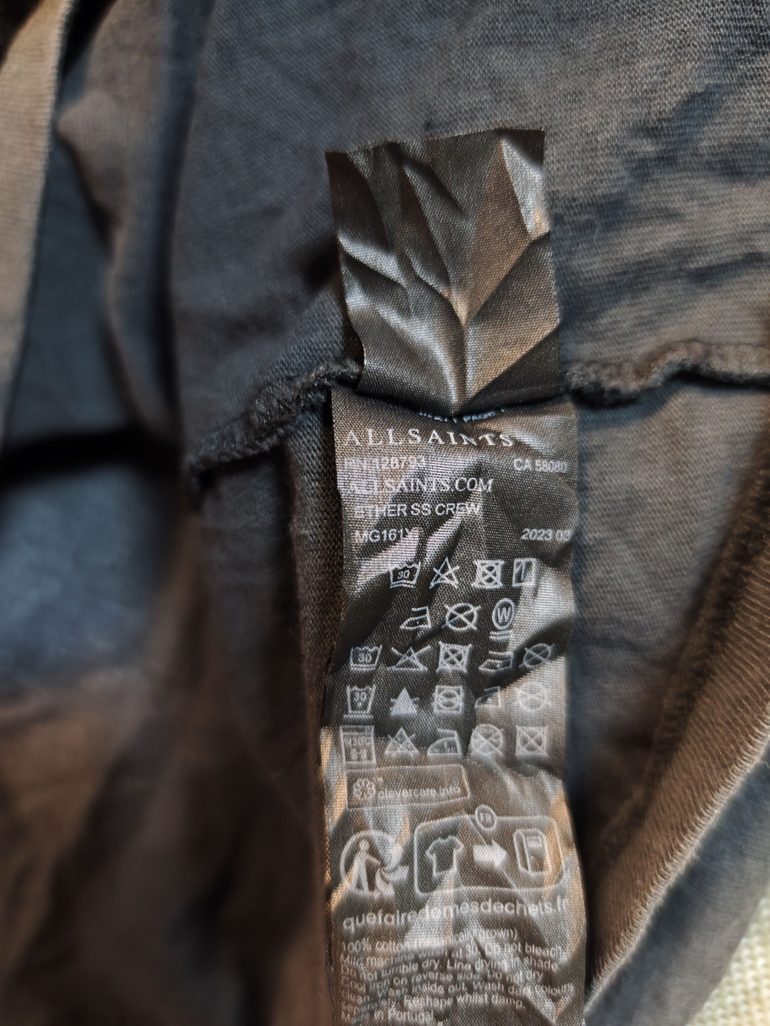 Allsaints Allsaints Distressed Tee Size US XL / EU 56 / 4 - 6 Thumbnail