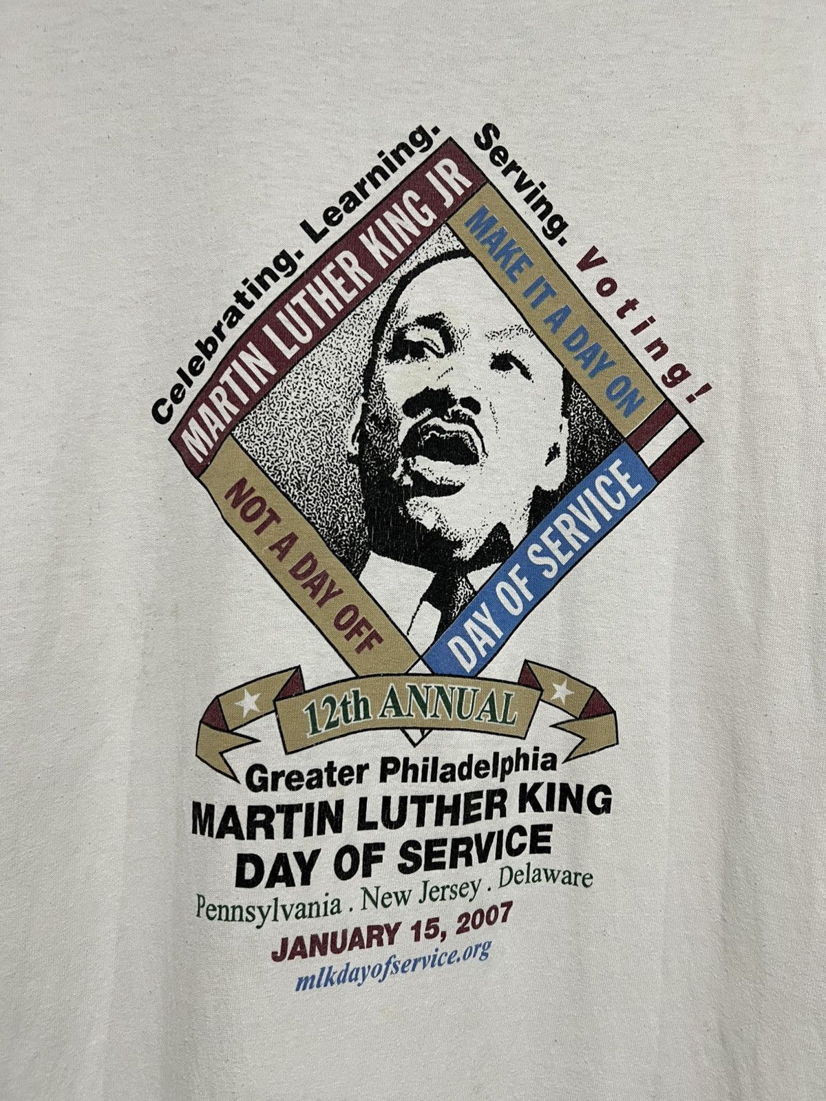Vintage Martin Luther King Jr Size US L / EU 52-54 / 3 - 2 Thumbnail