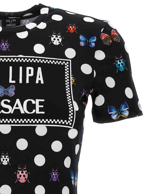 Versace o1y0226 Crewneck T-Shirt in Multicolor Size XS / US 0-2 / IT 36-38 - 3 Thumbnail
