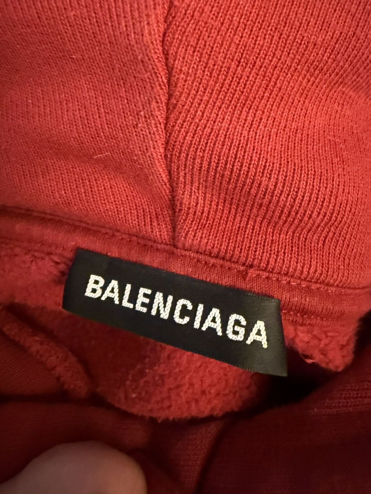 Balenciaga Balenciaga back logo hoodie S fit L/XL Size US S / EU 44-46 / 1 - 3 Thumbnail