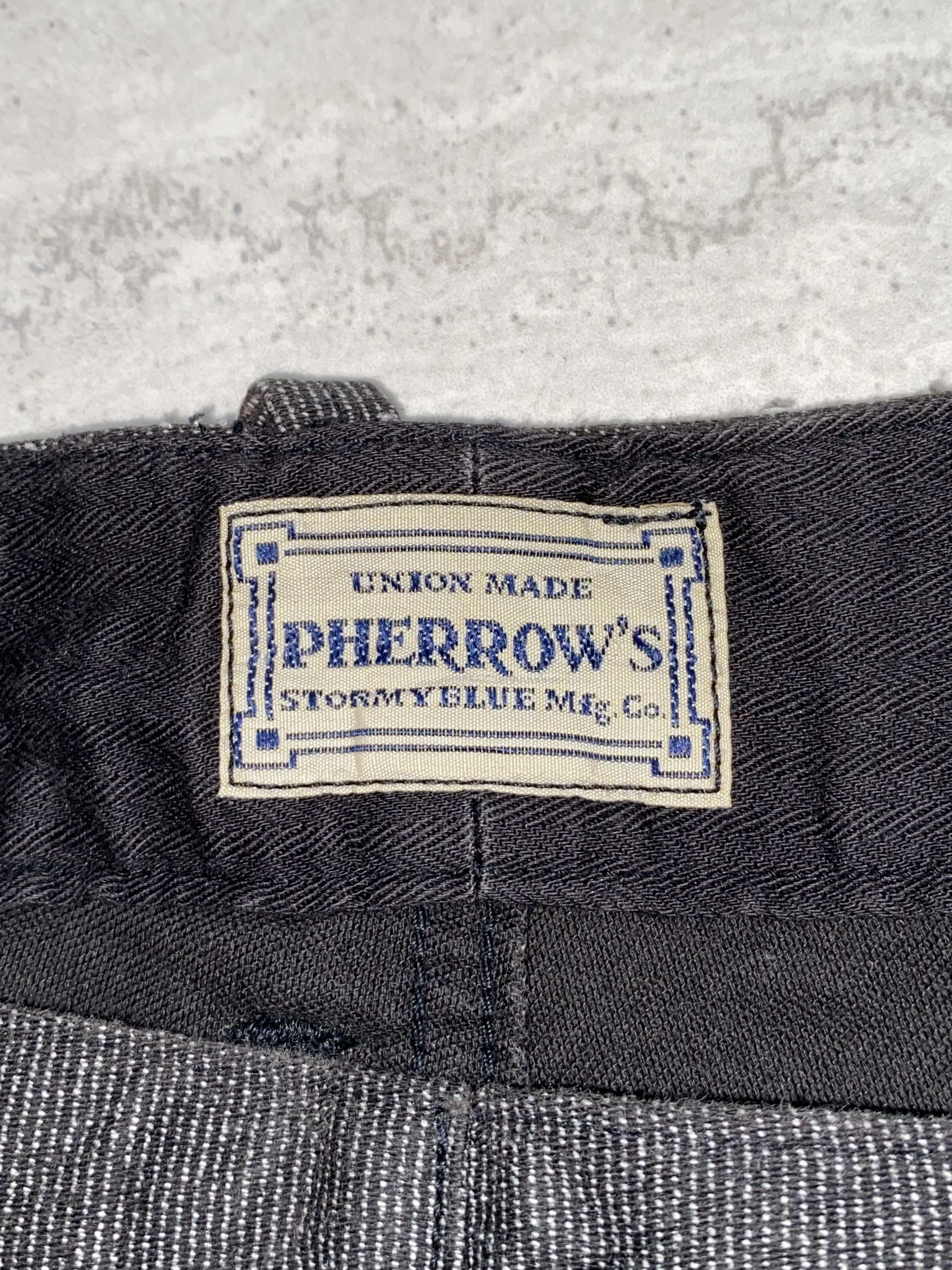 Pherrow's PHERROW’S Stormy Blue Mfg.Co Grey Pants Size US 30 / EU 46 - 14 Thumbnail