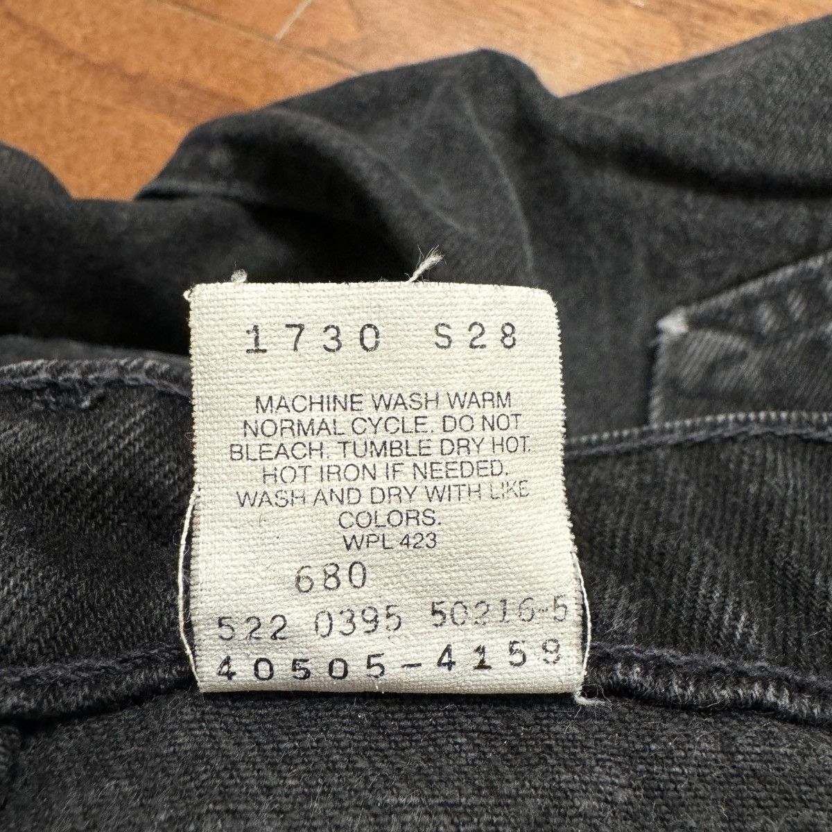 Levi's Levi’s 505(40505-4159) /Black Denim Pants Size US 31 - 8 Thumbnail