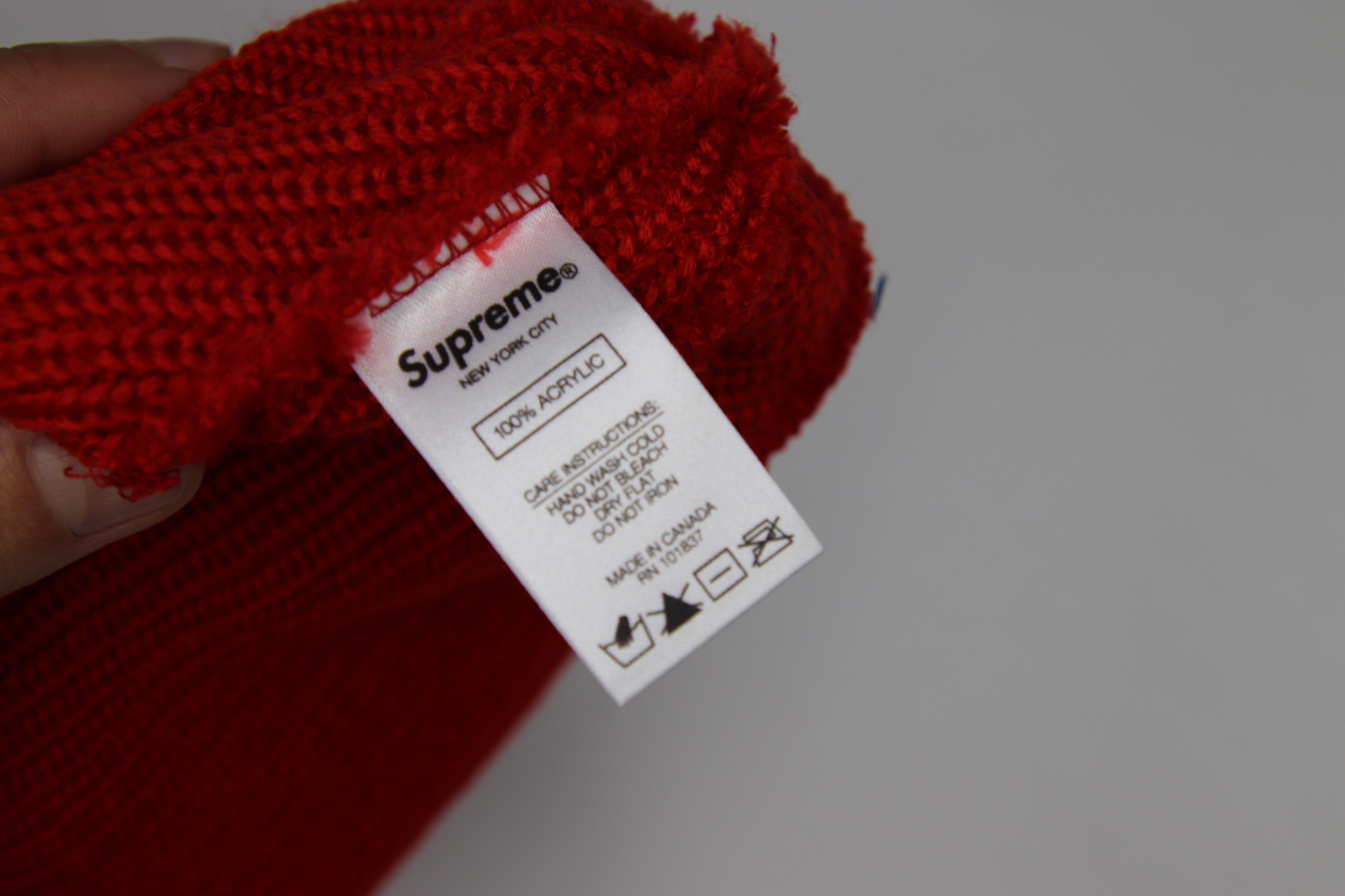 Supreme Supreme Gonz Logo Beanie Red Size ONE SIZE - 3 Thumbnail