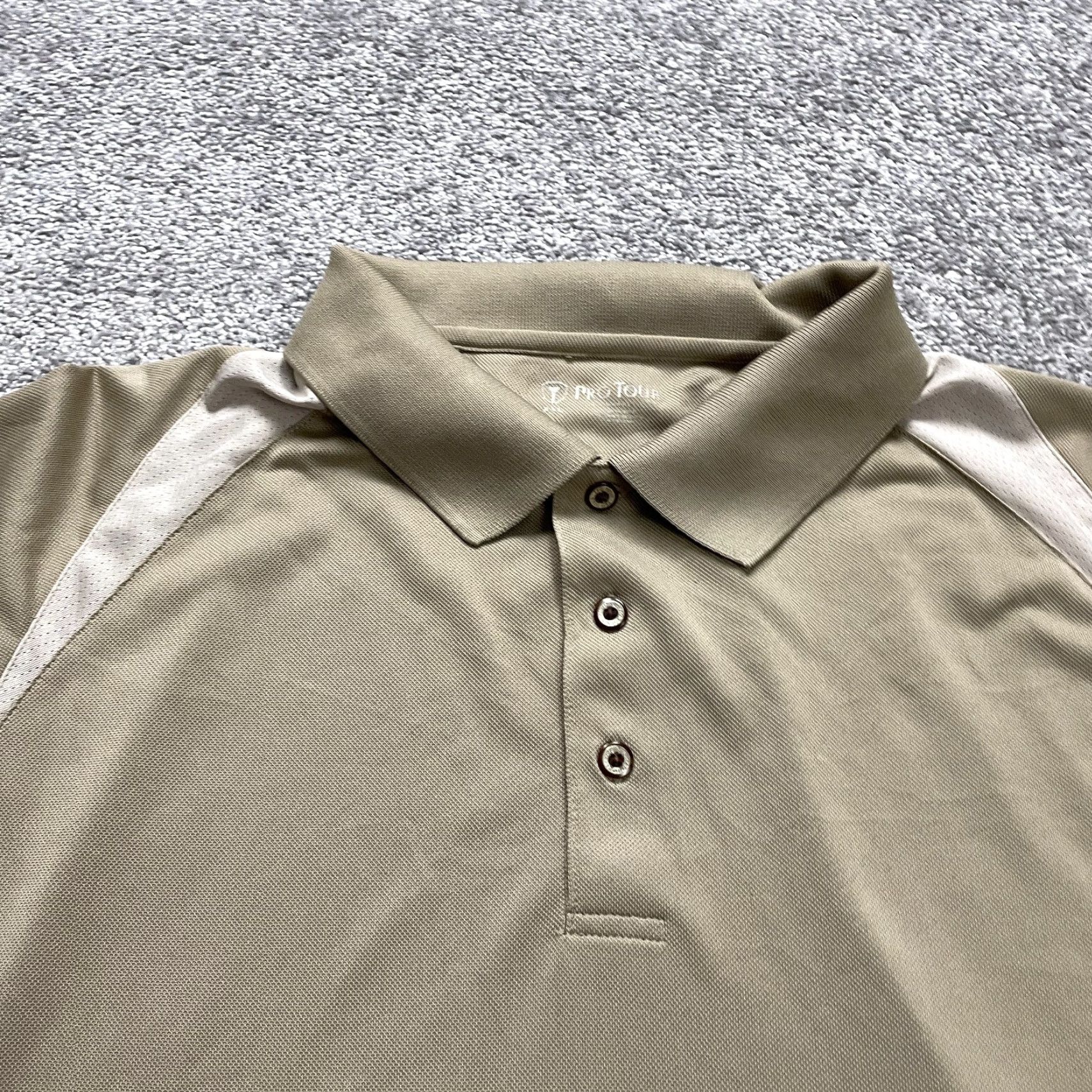 Vintage Pro Tour Polo Shirt Mens 2XL Brown Short Sleeve Collar Polo Shirt Mens 2XL Brown Pro Tour Classic Outdoor Sports Size US XXL / EU 58 / 5 - 3 Thumbnail
