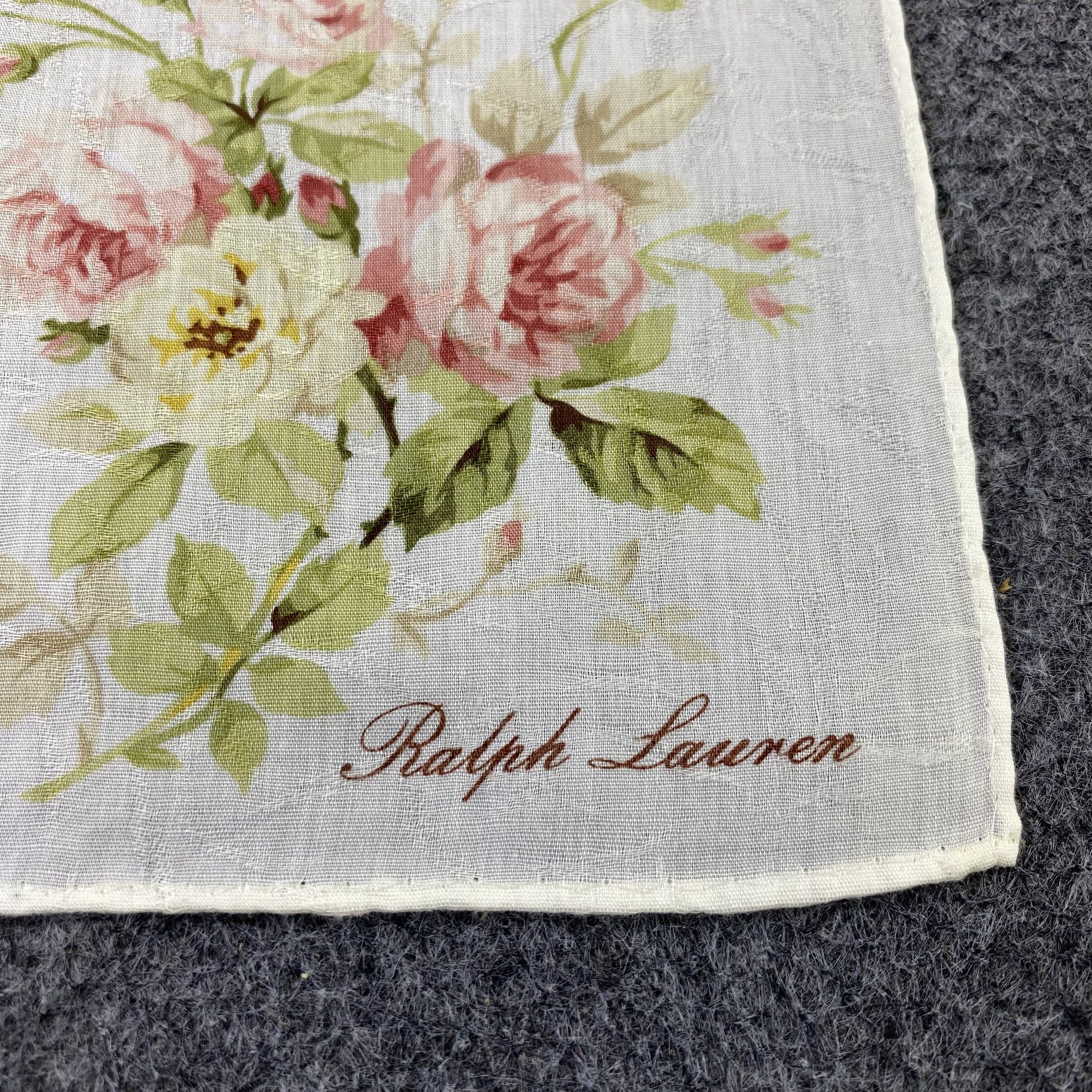 Ralph Lauren Ralph Lauren Handkerchief Neckerchief Bandana-B1796 Size ONE SIZE - 7 Thumbnail