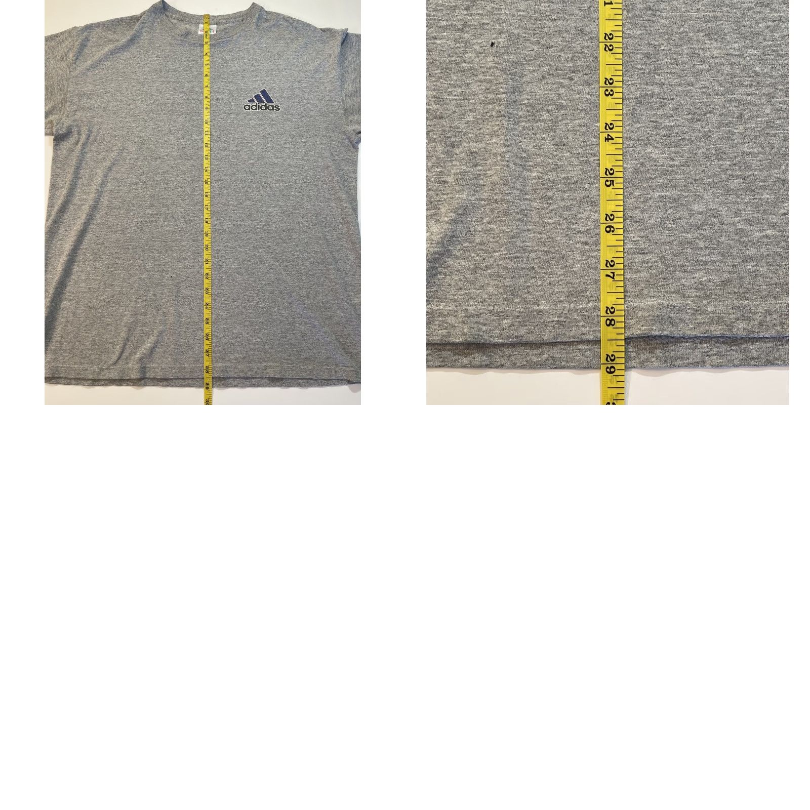 Adidas VINTAGE Adidas Yeezy Graphic T-Shirt Men's Large Gray Crew Neck 90s USA Made Size US L / EU 52-54 / 3 - 8 Thumbnail