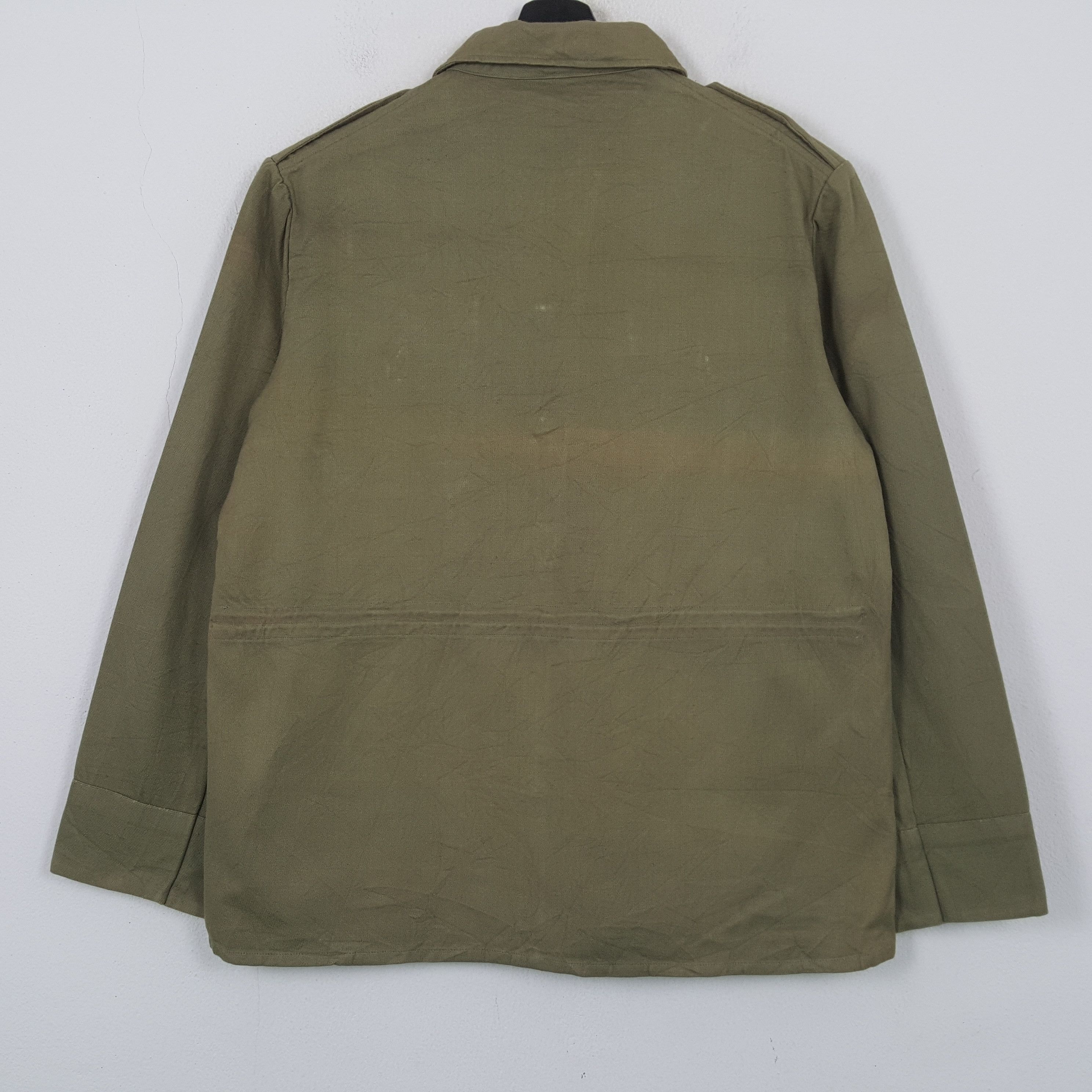 Vintage Army Green Military Style Jacket RR22 Size US L / EU 52-54 / 3 - 3 Thumbnail