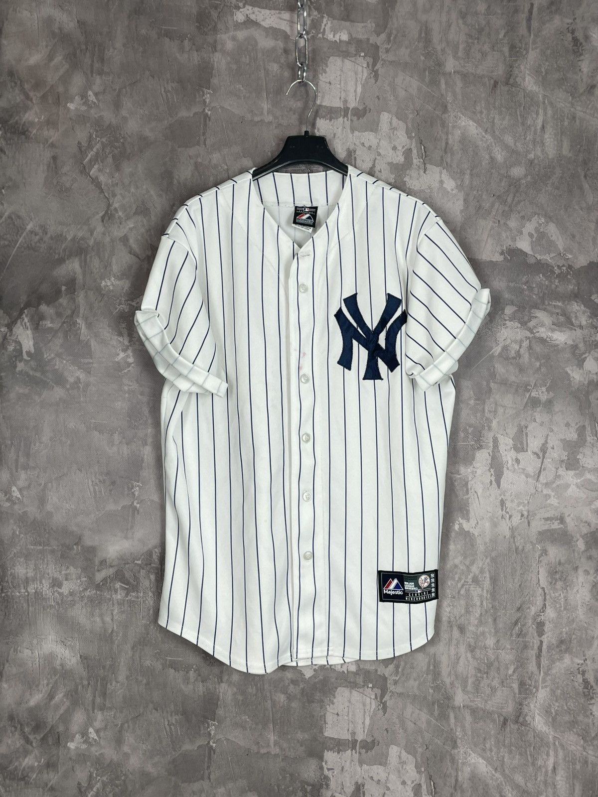 Majestic New York Yankees Vintage 90s baseball MLB Jersey Size US M / EU 48-50 / 2 - 1 Thumbnail