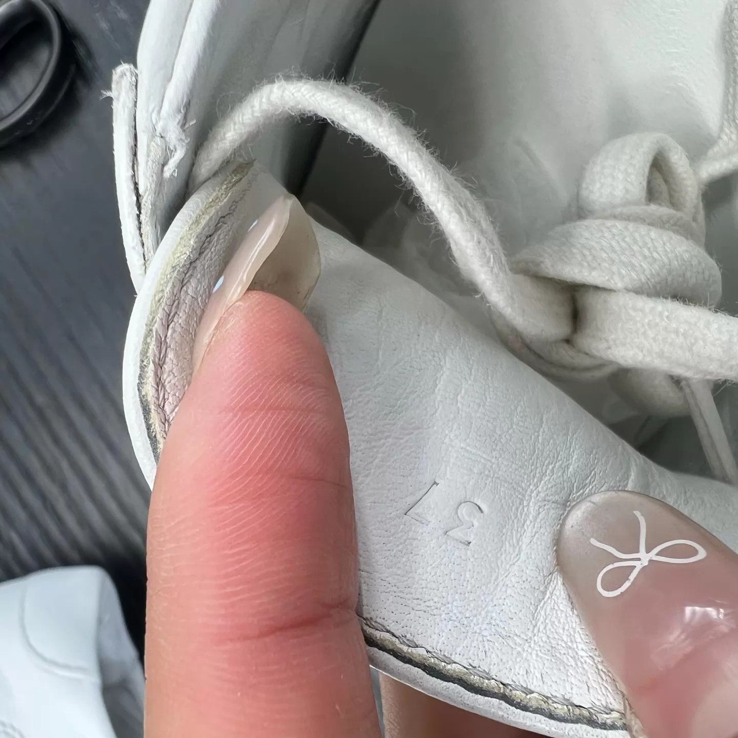 Hermes HERMES Deep white and brown sneakers size 37 Size US 6.5 / IT 36.5 - 8 Thumbnail