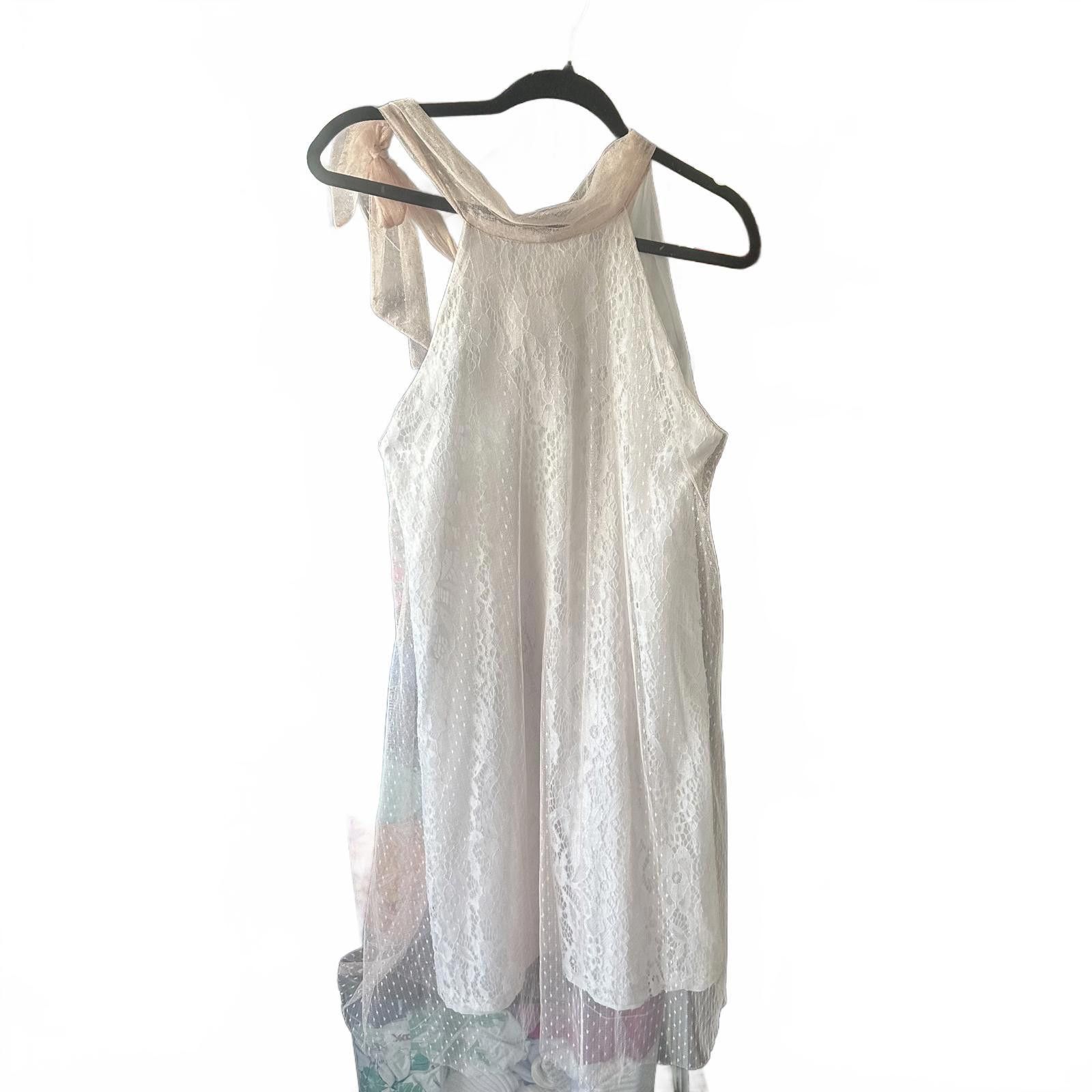 Designer Elegant Lace Dress by Dresscode - Size M Size M / US 6-8 / IT 42-44 - 3 Thumbnail