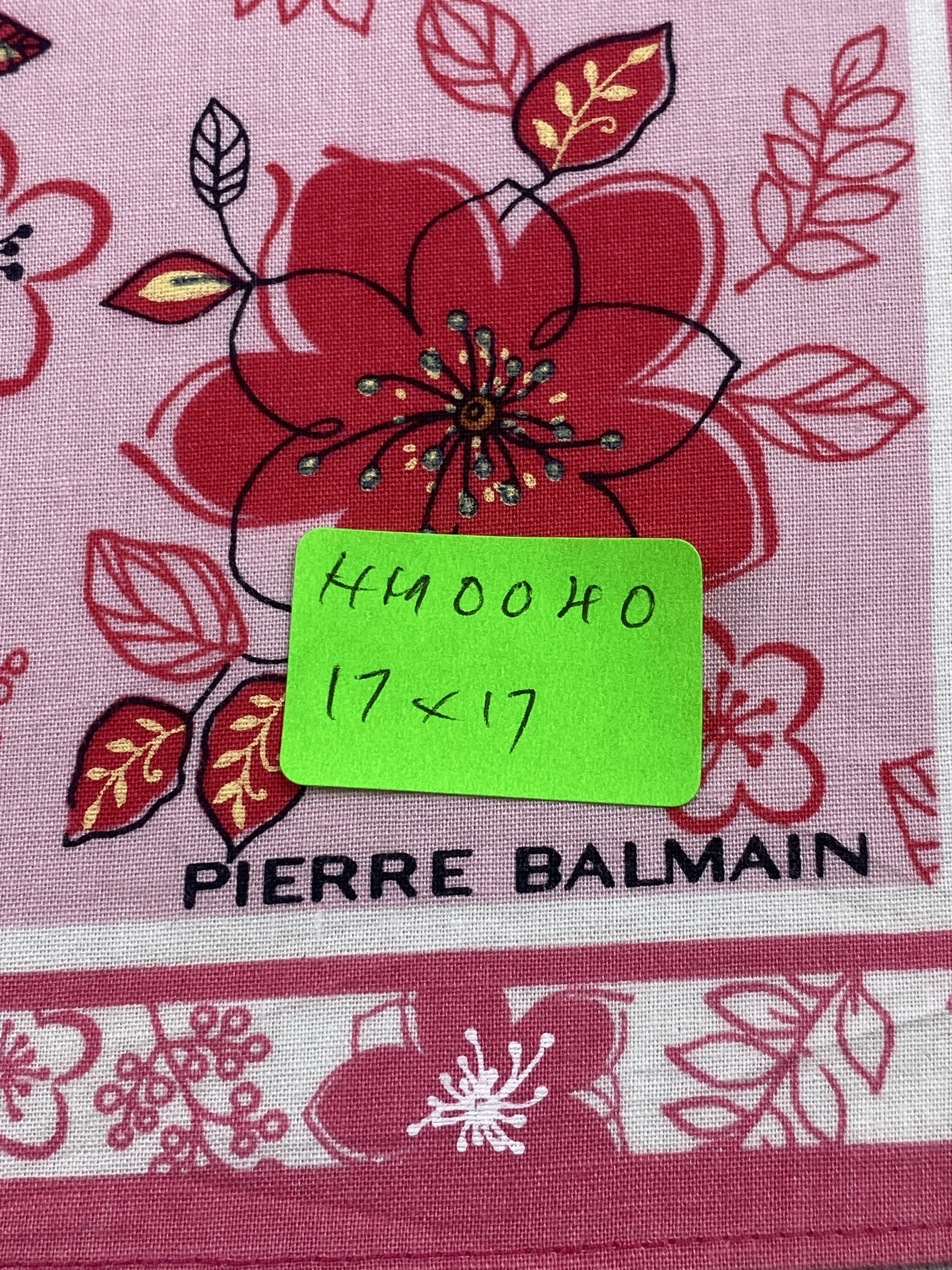 Pierre Balmain Vtg Pierre Balmain Handkerchief Pocket Square Bandana HM0040 Size ONE SIZE - 10 Thumbnail