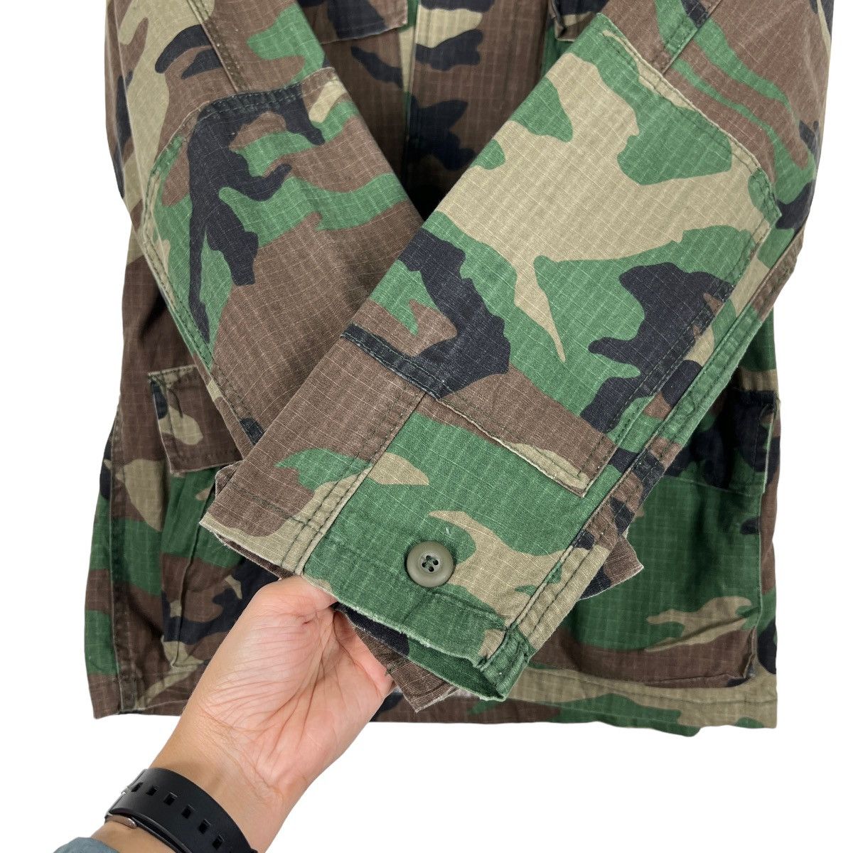 Woodlands 🔥 ROTCHO BDU RIPSTOP CAMO JACKET Size US S / EU 44-46 / 1 - 13 Thumbnail
