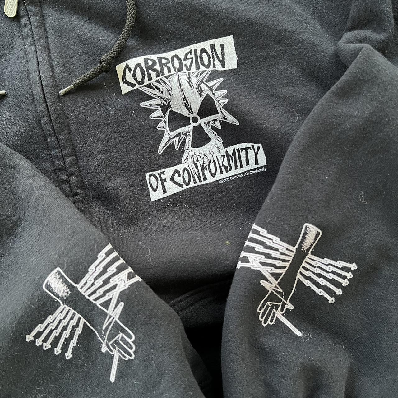 Band Tees × Vintage Corrosion of Conformity hoodie Size US L / EU 52-54 / 3 - 6 Thumbnail