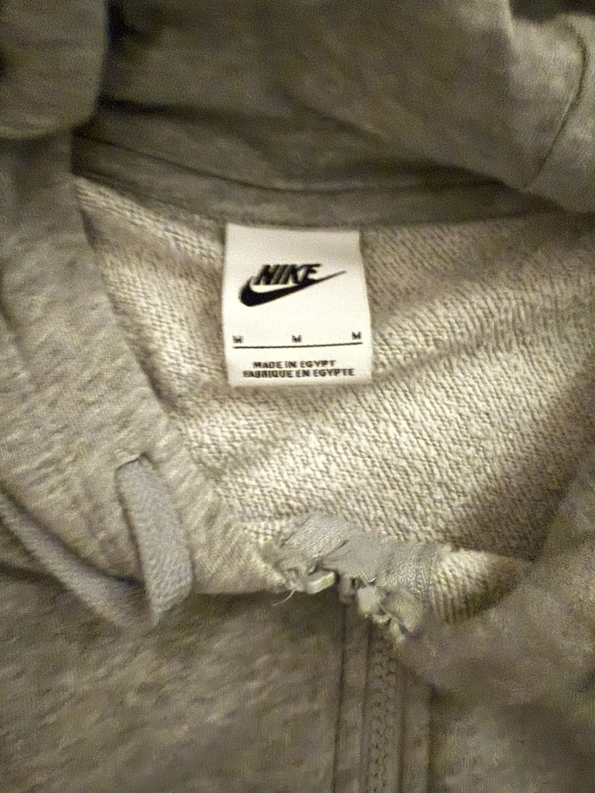 Nike Gray nike zip up Size US M / EU 48-50 / 2 - 2 Thumbnail