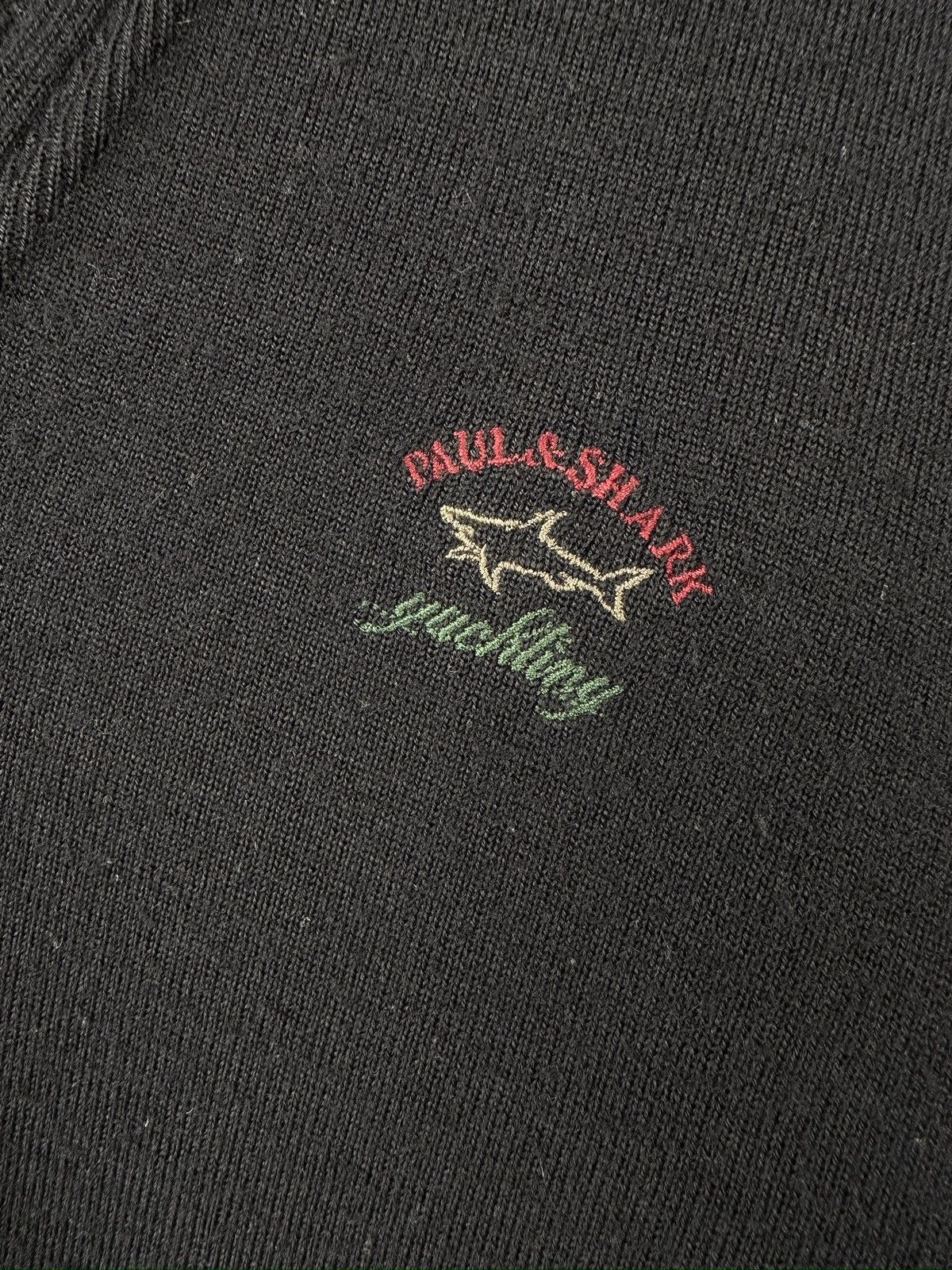 Paul & Shark Vintage PAUL & SHARK Wool Acrylic V-Neck Sweater Pullover Size US M / EU 48-50 / 2 - 8 Thumbnail