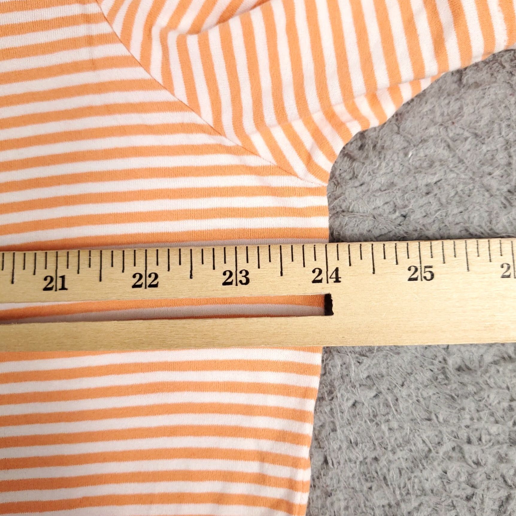Ralph Lauren Ralph Lauren Polo Shirt Mens XL Orange Striped Casual Short Sleeve Size US XL / EU 56 / 4 - 6 Thumbnail