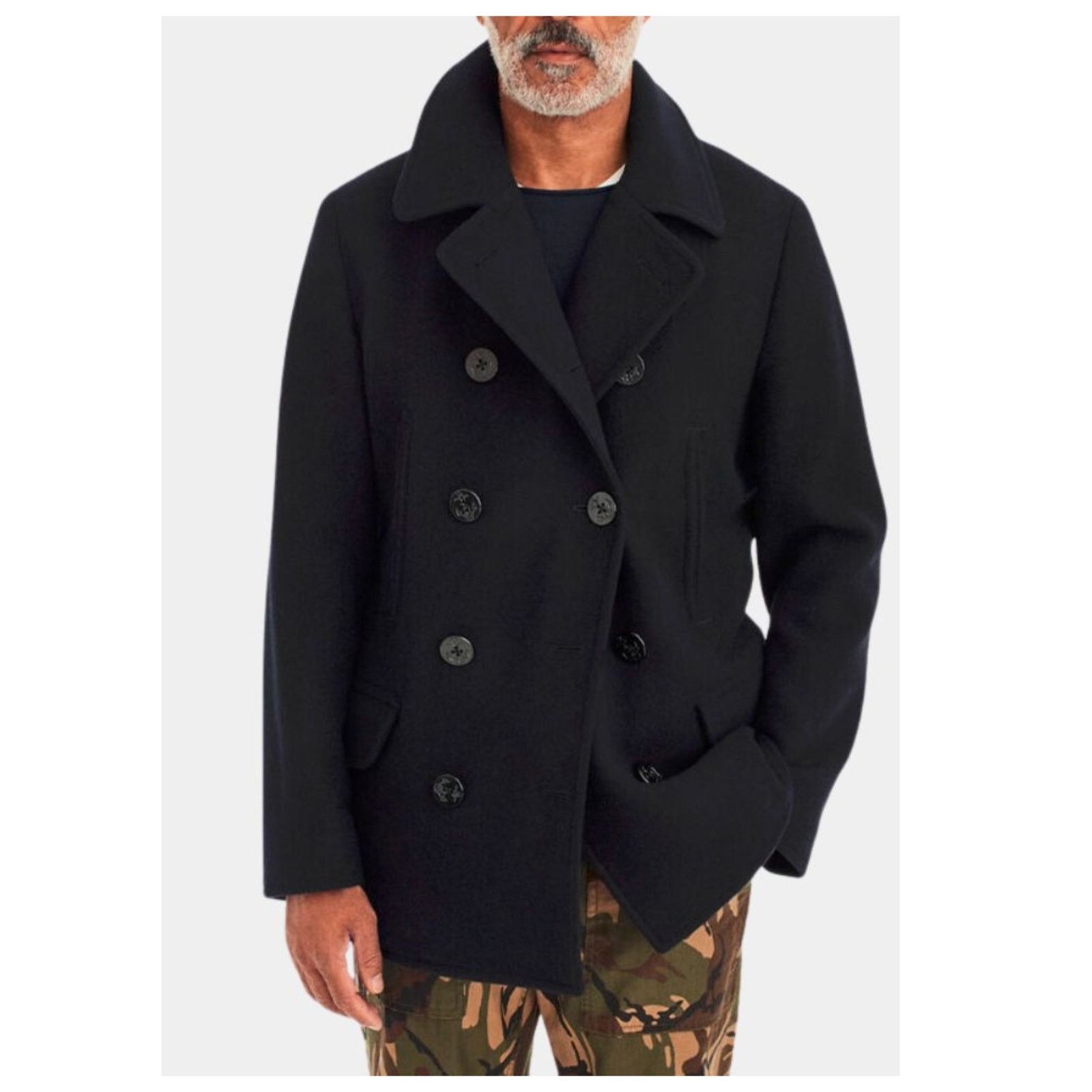 J.Crew J. Crew Dock Peacoat Thinsulate Wool Blend Coat Size Medium Size US M / EU 48-50 / 2 - 15 Thumbnail