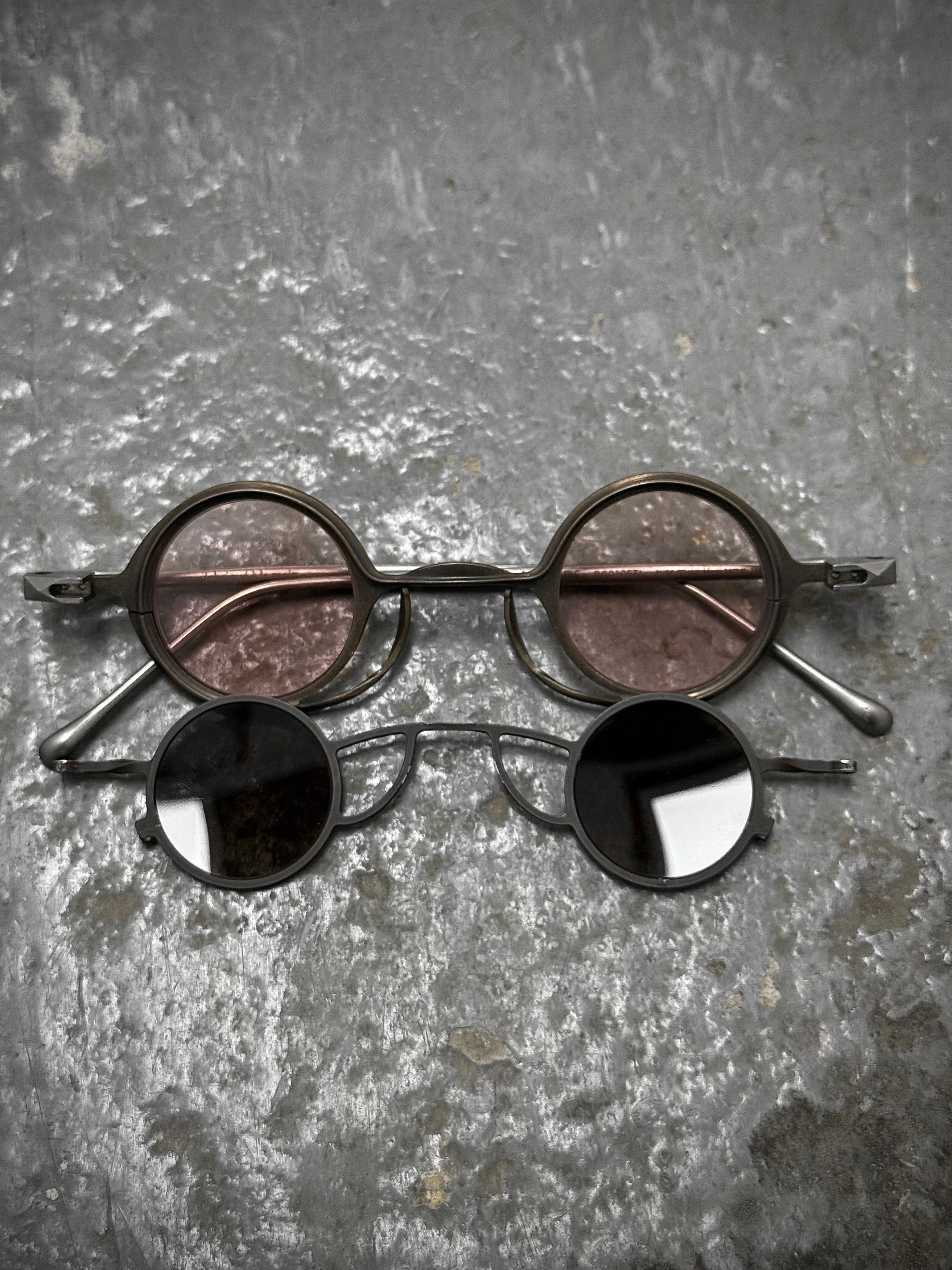 Rigards RIGARDS Titanium Clip-on Sunglasses Rose/Grey Size ONE SIZE - 2 Thumbnail