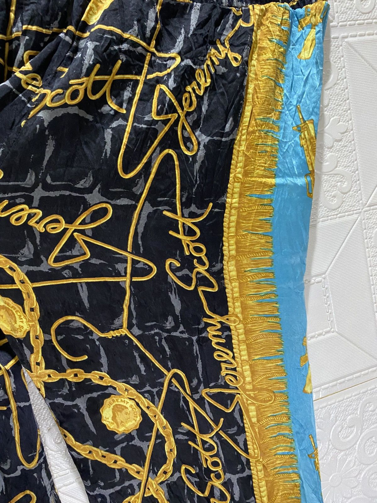 Jeremy Scott Jeremy Scott Verly Hills Satin Pants Size 31" - 5 Thumbnail