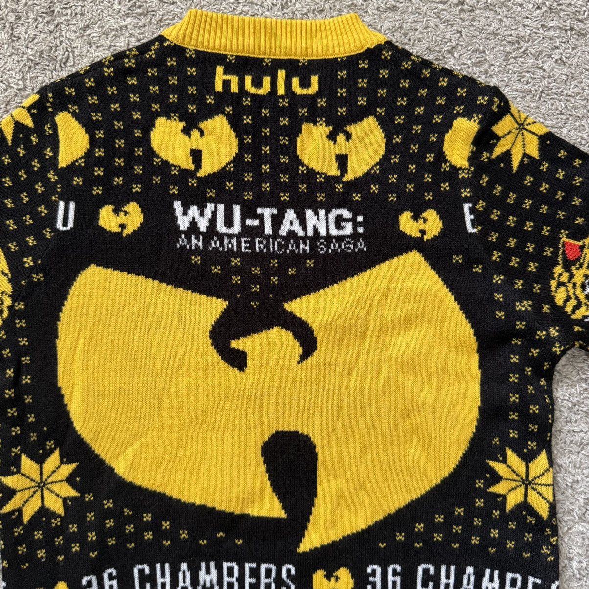 Wu-Tang Clan 🔴 Wu-Tang Sweater Size Small Hulu x WuTang Xmas Christmas Size US S / EU 44-46 / 1 - 4 Thumbnail