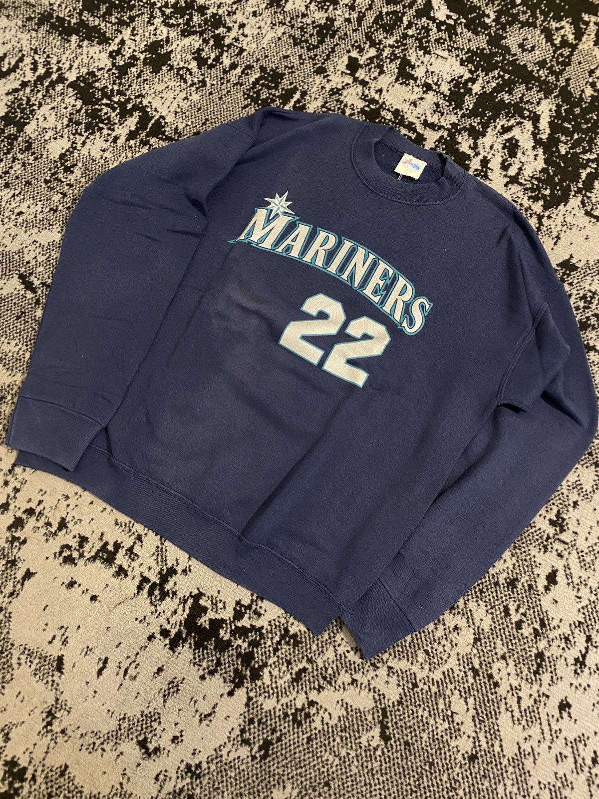 Majestic Majestic Marines 22 Printed Logo Navy Sweatshirt Size US L / EU 52-54 / 3 - 5 Thumbnail