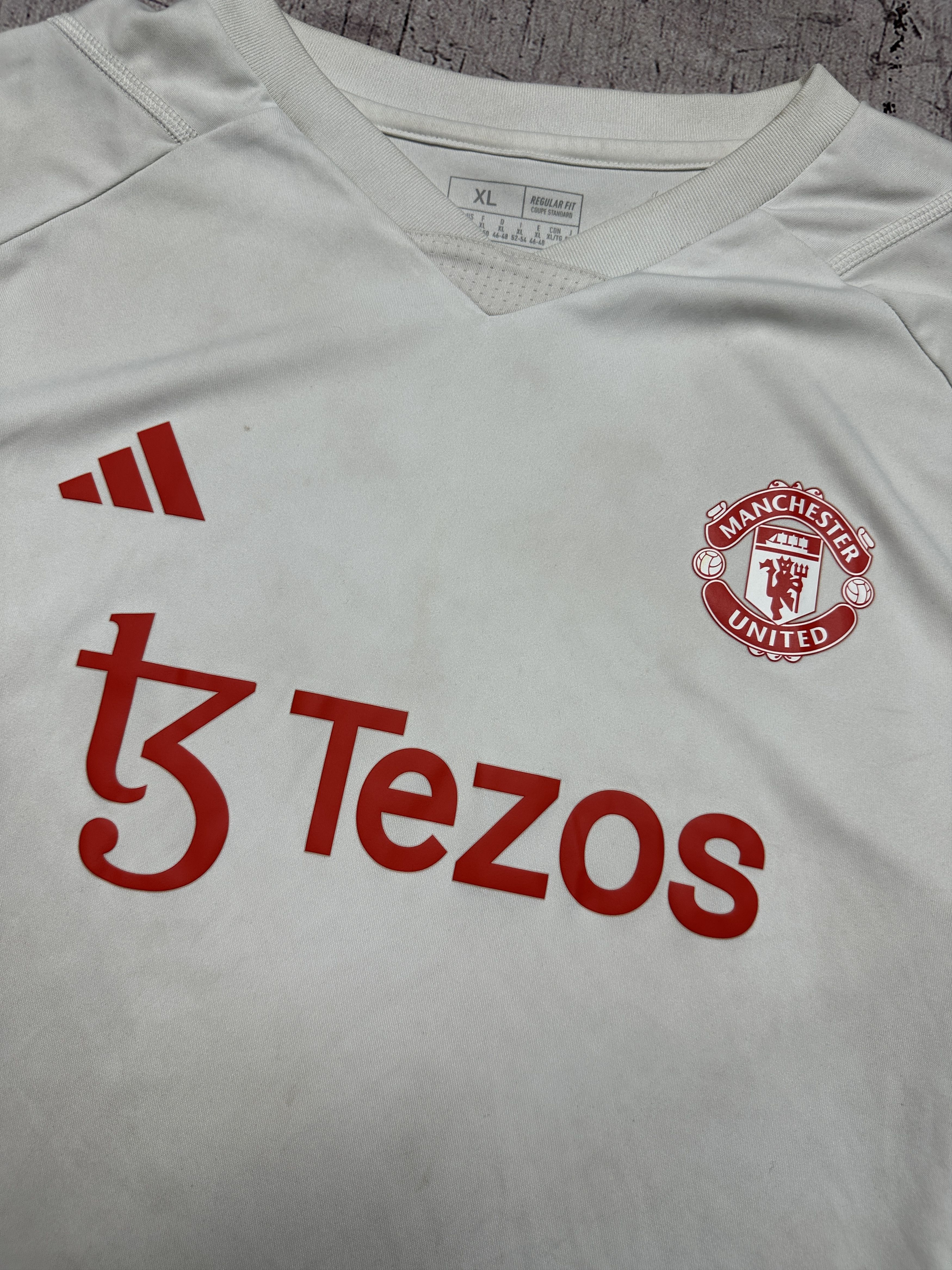 Adidas Adidas Manchester United Mens Jersey T-Shirt Size US XL / EU 56 / 4 - 3 Thumbnail