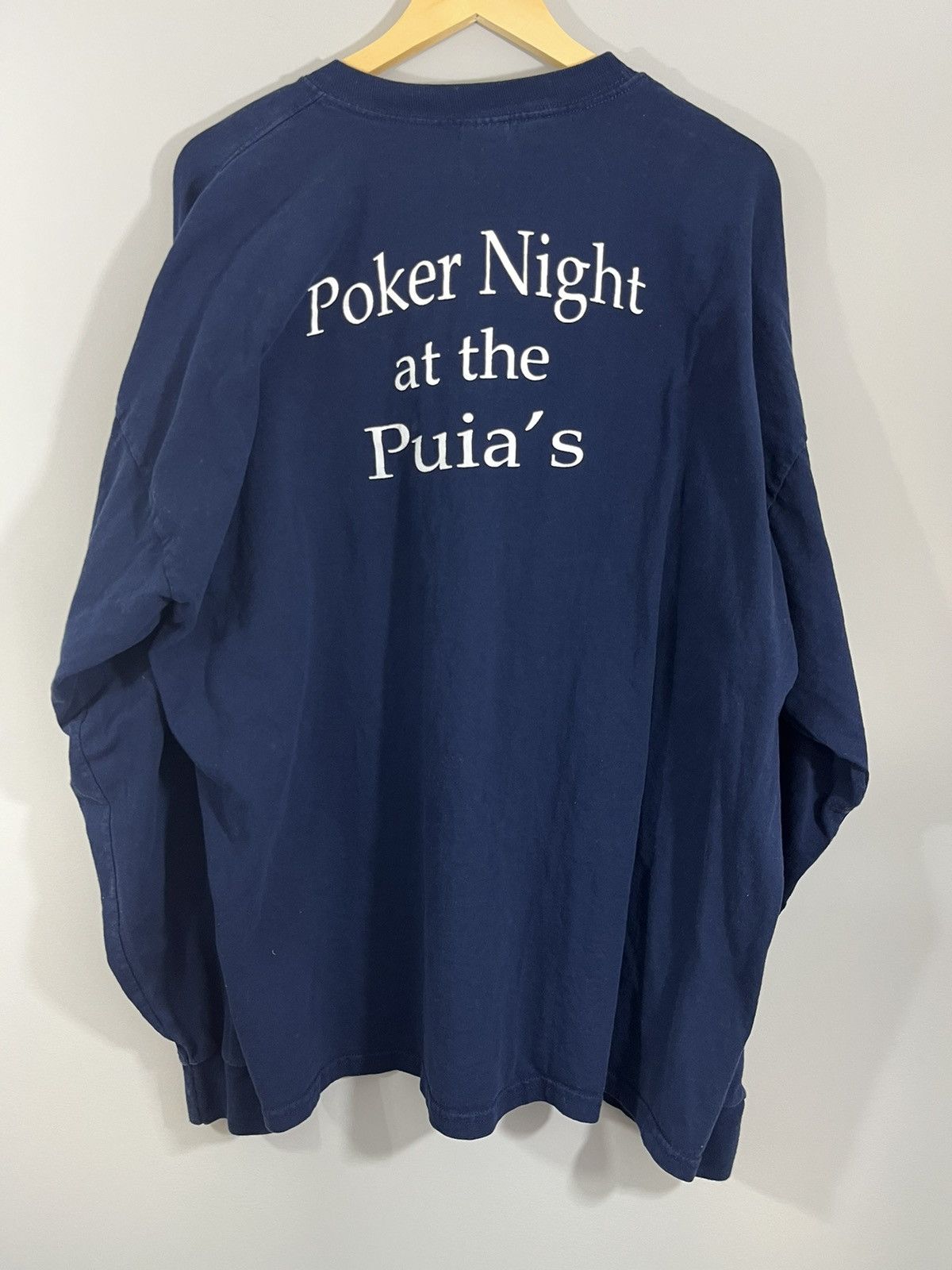 Vintage Vintage Texas Holdem BIG XXXL 3XL Oversize Long Sleeve Size US XXL / EU 58 / 5 - 1 Thumbnail