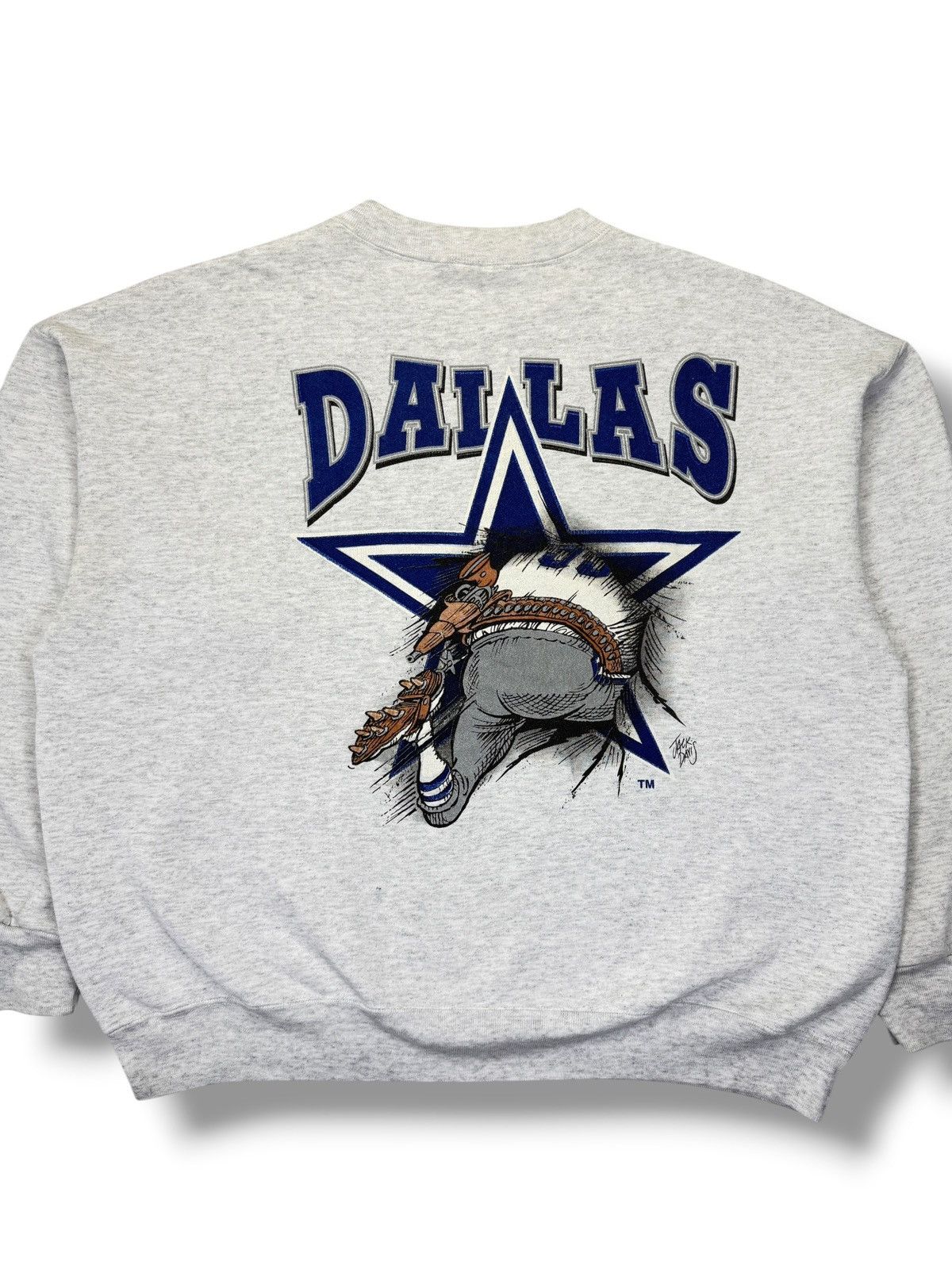 NFL Vintage 90’s Dallas Cowboys Nutmeg Sweater Size US XL / EU 56 / 4 - 5 Thumbnail