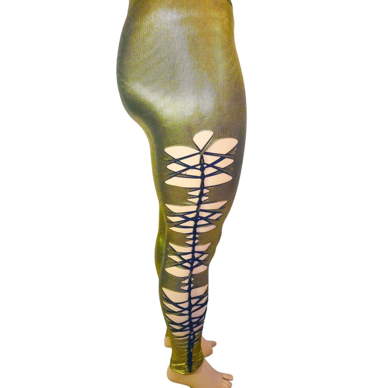 Other SolAura Designs - GOLDEN RADIANCE - 1XL/2XL - Leggings Size 38" / US 16 / IT 52 - 6 Thumbnail