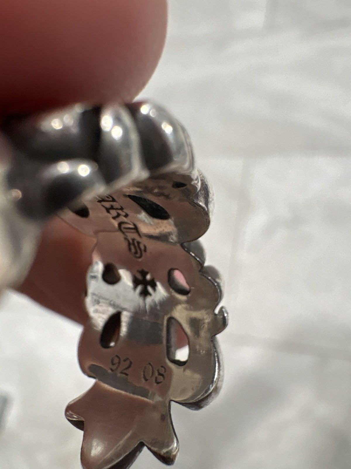 Chrome Hearts Chrome Hearts Double Floral Ring Size ONE SIZE - 14 Thumbnail