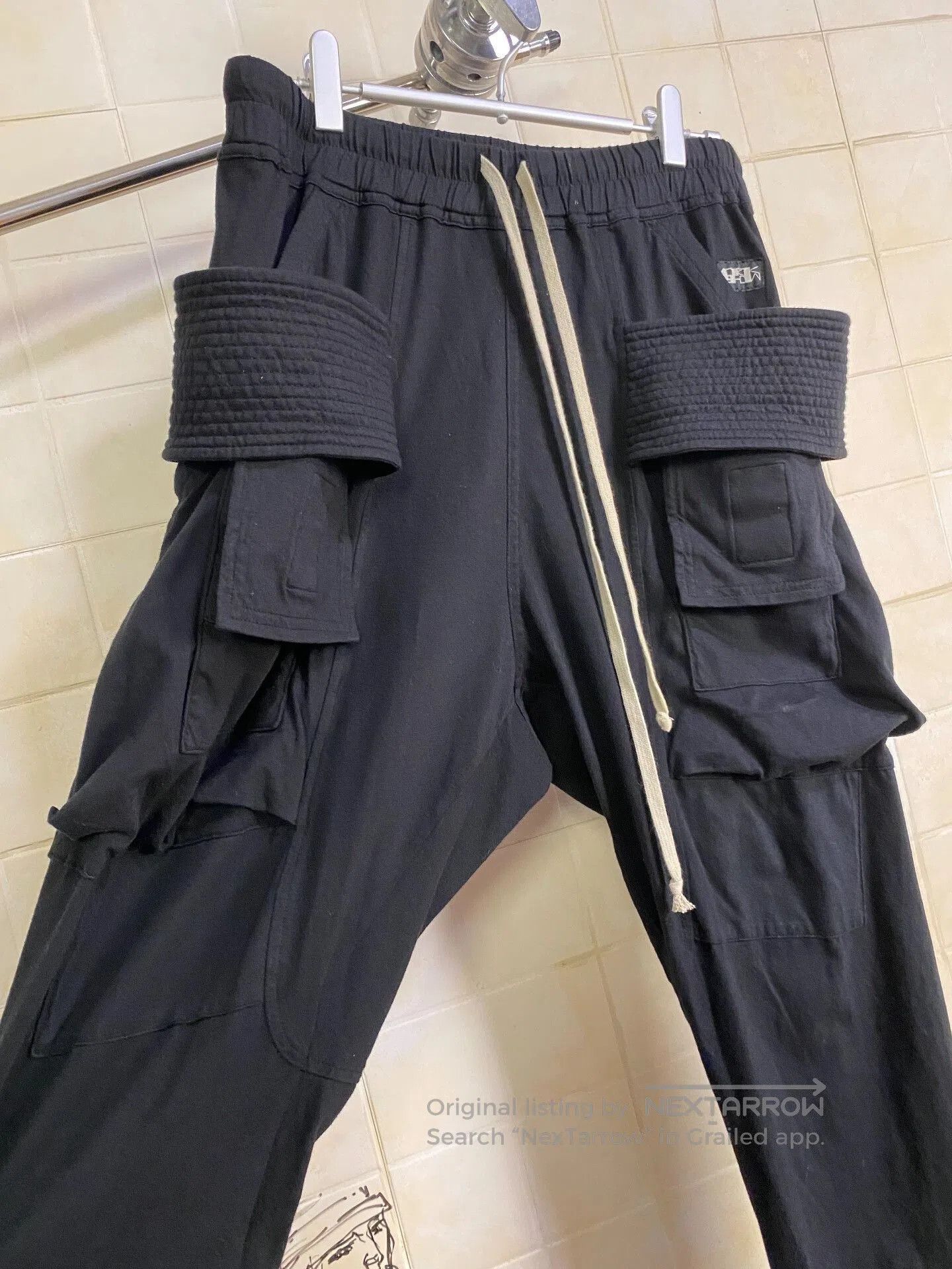 Rick Owens Drkshdw Rick Owens Drkshdw Black Pants. Size US 26 / EU 42 - 4 Thumbnail