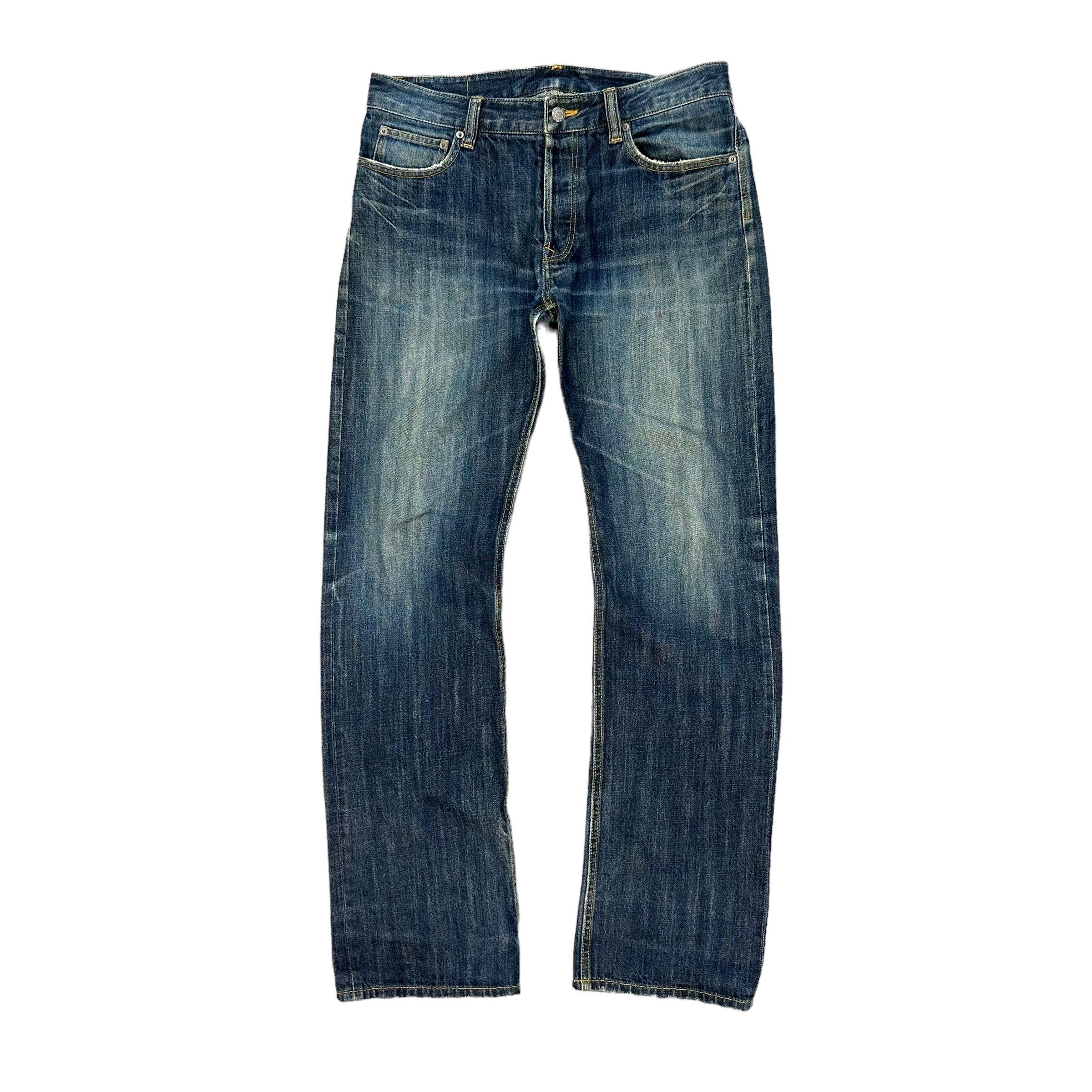 Japanese Brand ARNOLD PALMER TIMELESS FLY BOTTON DENIM PANT #8856-032 Size US 34 / EU 50 - 1 Thumbnail