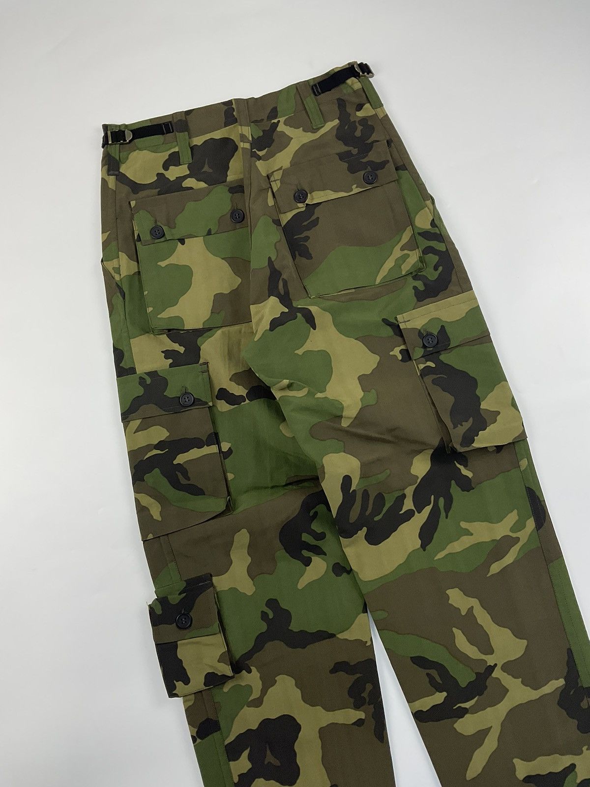 Bape Woodland Camo Cargo Pants Size US 30 / EU 46 - 8 Thumbnail