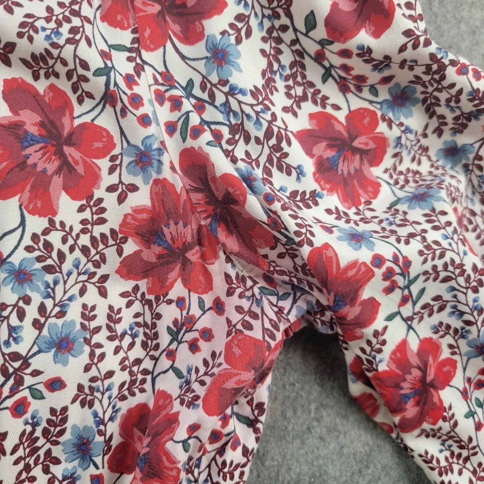 Old Navy Old Navy Waist-Defined Floral V-Neck Dress Long Sleeve Size XL / US 12-14 / IT 48-50 - 16 Thumbnail