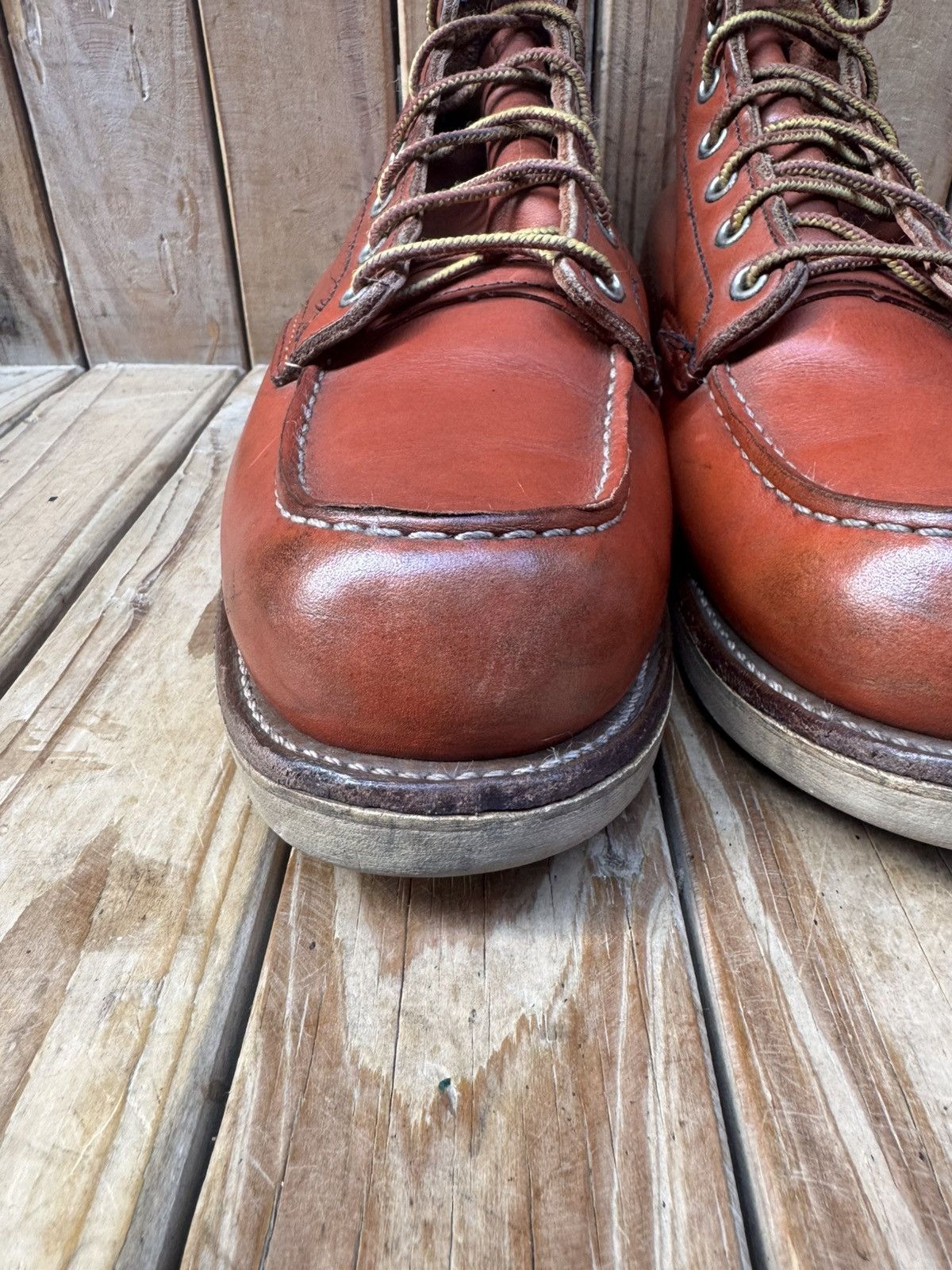 Red Wing Red Wing Heritage 8131 Moc Toe Brown Boots USA 9 E UK 8 Size US 9 / EU 42 - 4 Thumbnail